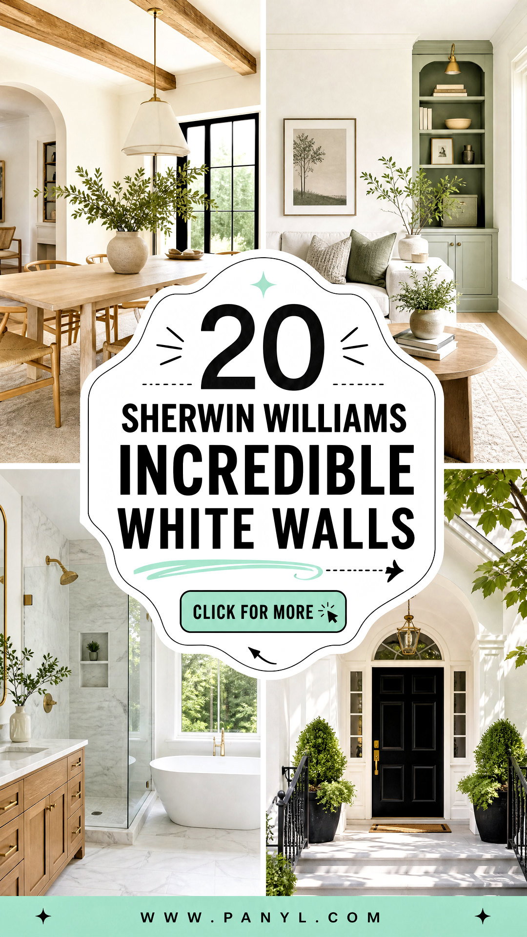 20 Sherwin Williams Incredible White Walls Serene Ideas - 20 Sherwin Williams Incredible White Walls: Serene Ideas