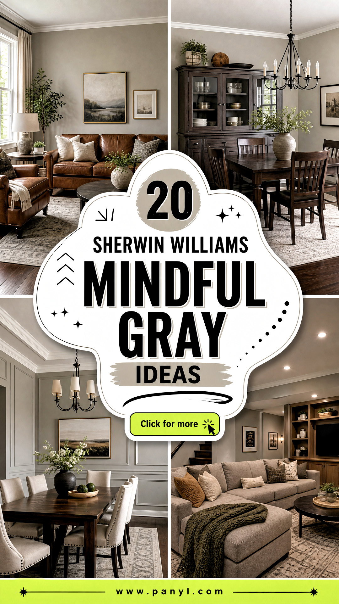 20 Sherwin Williams Mindful Gray Ideas for Serene Modern Homes - 20 Sherwin Williams Mindful Gray Ideas for Serene Modern Homes