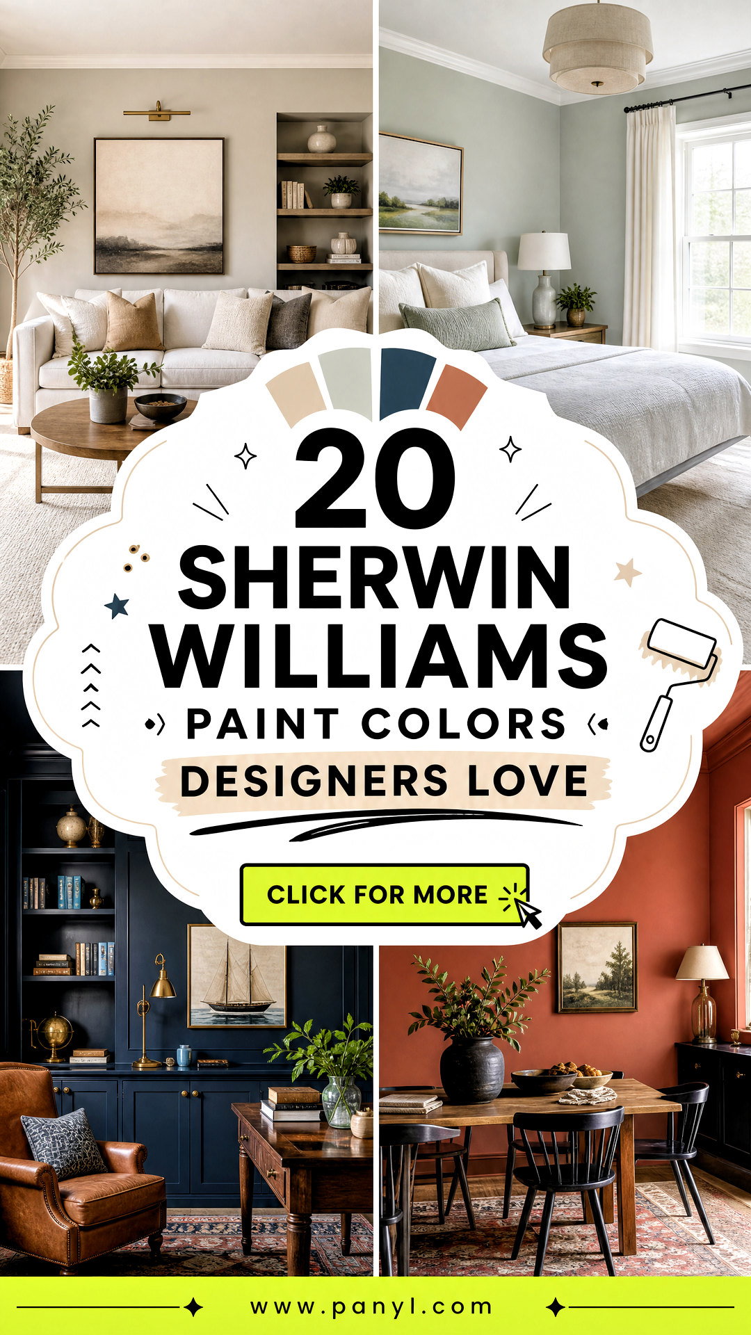 20 Sherwin Williams Paint Colors Designers Love for 2025 - 20 Sherwin Williams Paint Colors Designers Love for 2025