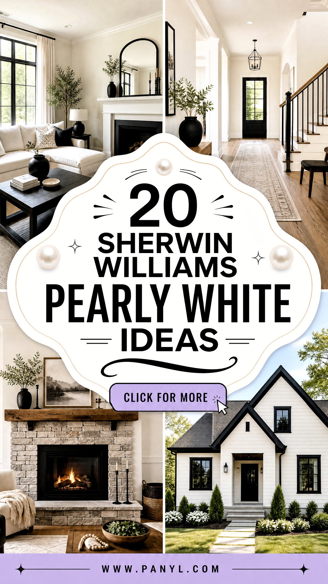 20 Sherwin Williams Pearly White Ideas for Calm Airy Homes - 20 Sherwin Williams Pearly White Ideas for Calm, Airy Homes