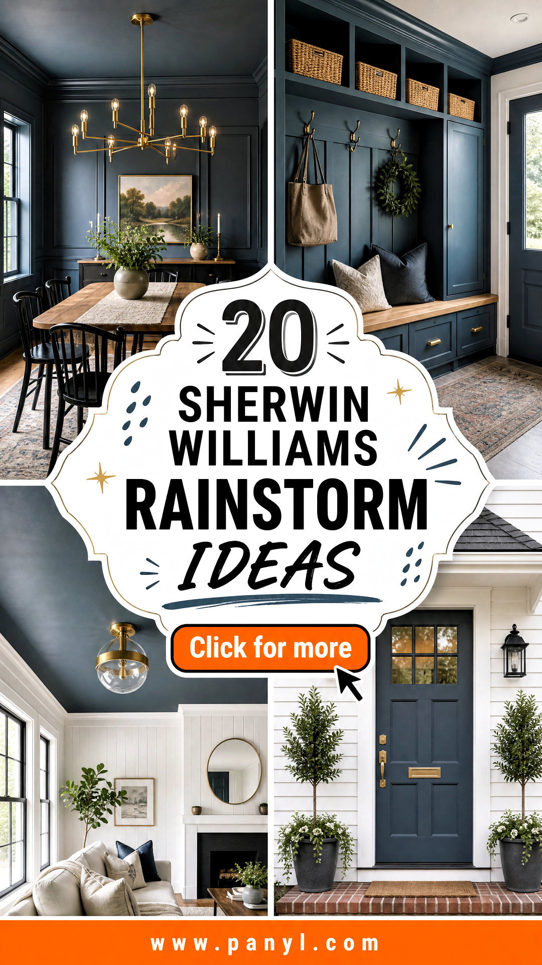 20 Sherwin Williams Rainstorm Ideas for Moody Modern Rooms - 20 Sherwin Williams Rainstorm Ideas for Moody Modern Rooms