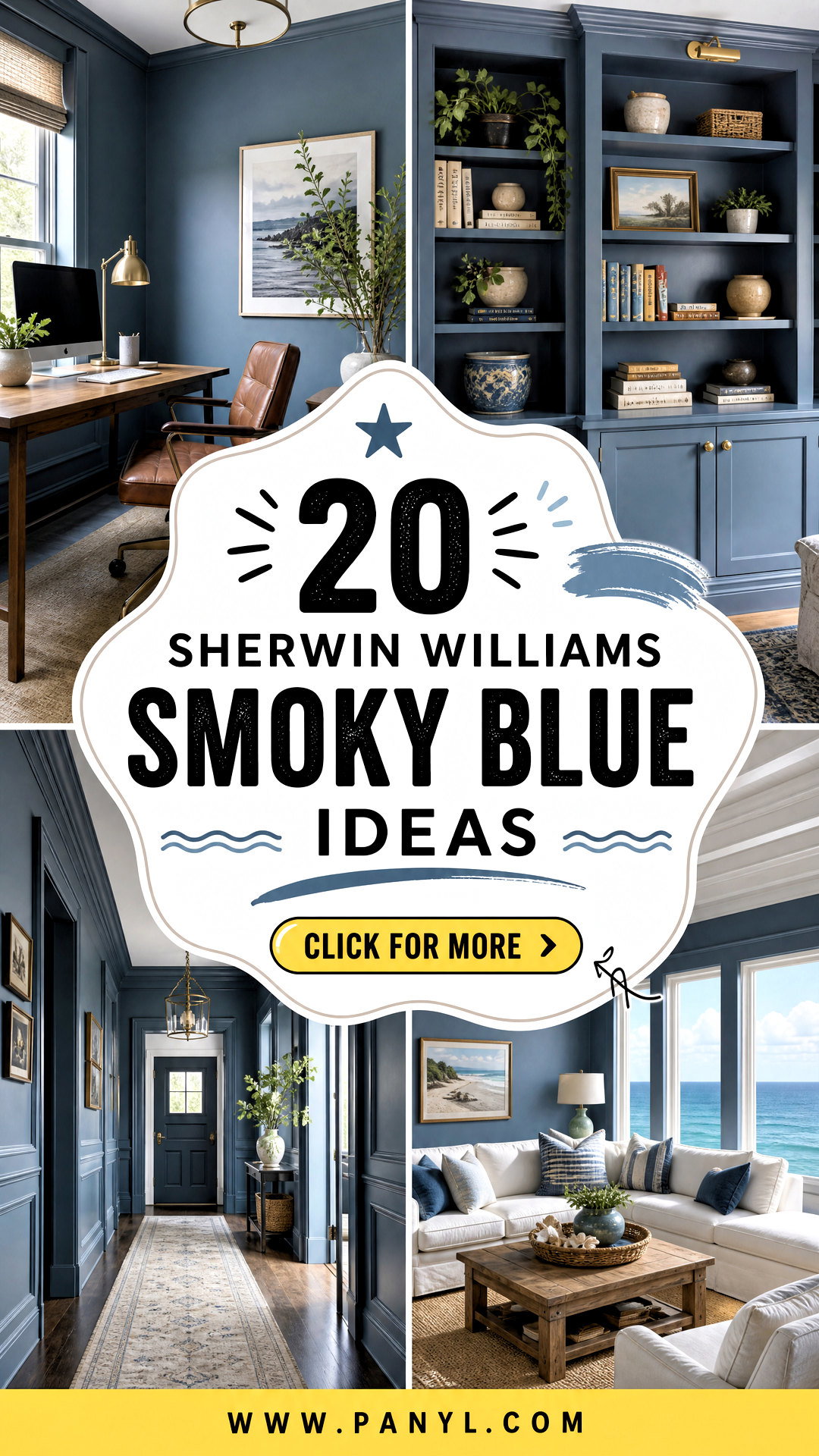 20 Sherwin Williams Smoky Blue Ideas for Serene Spaces at Home - 20 Sherwin Williams Smoky Blue Ideas for Serene Spaces at Home