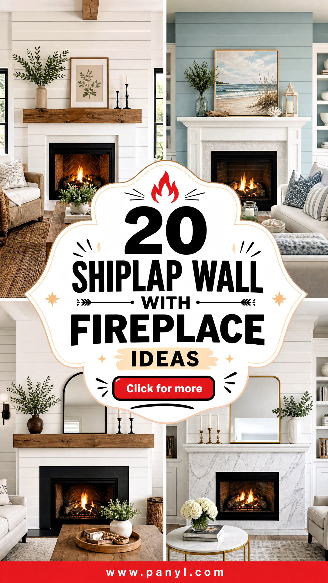 20 Shiplap Wall With Fireplace Ideas for Cozy Modern Style - 20 Shiplap Wall With Fireplace Ideas for Cozy Modern Style