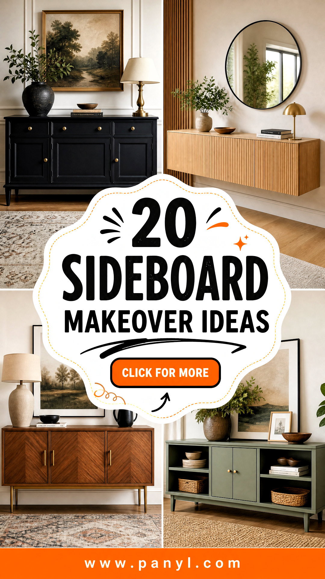 20 Sideboard Makeover Ideas for a Stunning Budget Refresh - 20 Sideboard Makeover Ideas for a Stunning Budget Refresh