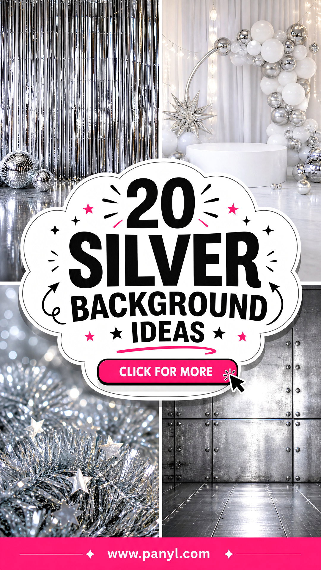 20 Silver Background Ideas for Standout Designs That Shine - 20 Silver Background Ideas for Standout Designs That Shine