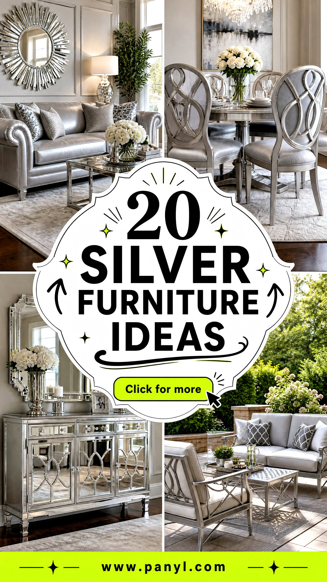 20 Silver Furniture Ideas for Chic Modern Rooms in 2025 - 20 Silver Furniture Ideas for Chic, Modern Rooms in 2025