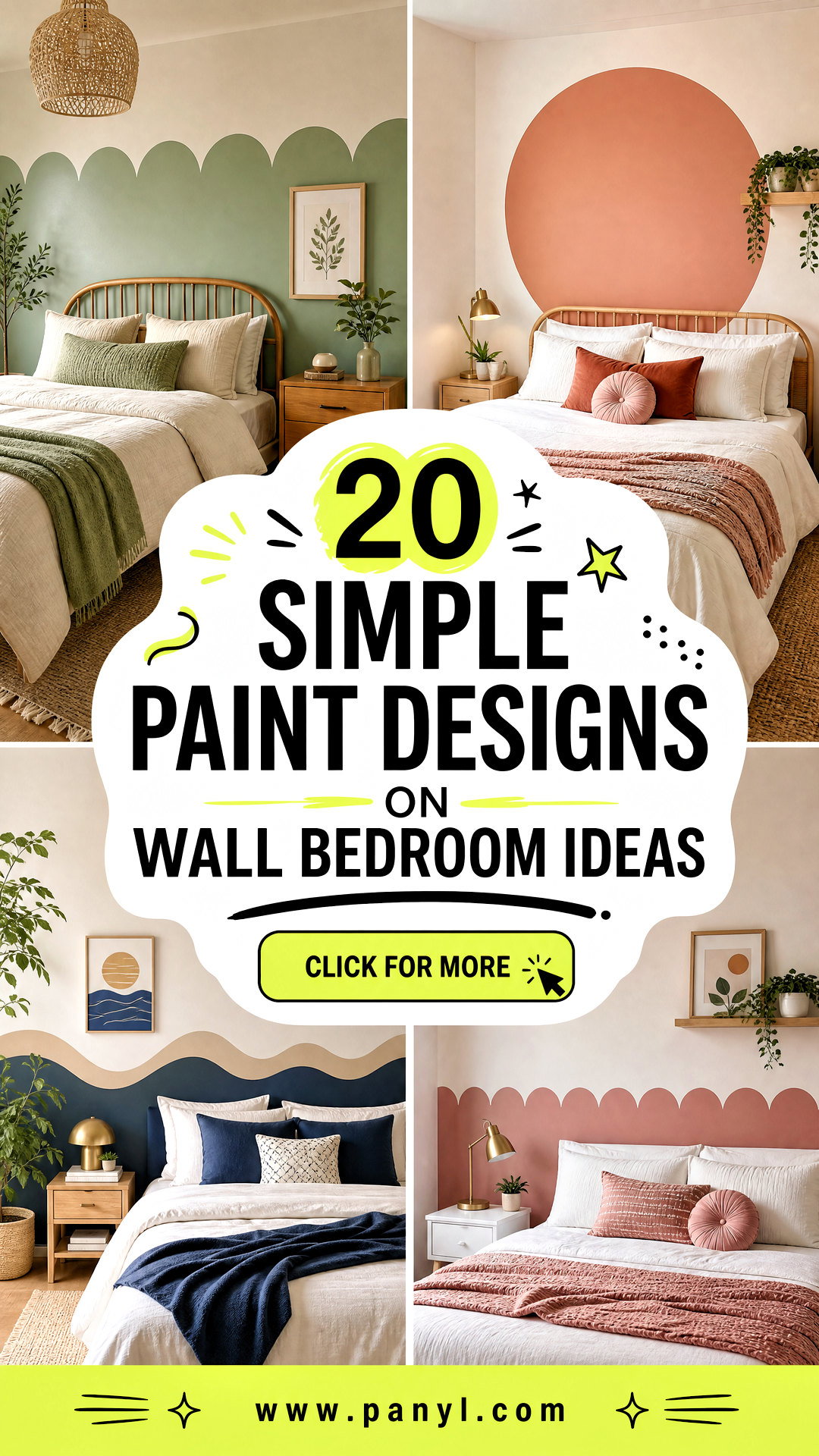 20 Simple Paint Designs On Wall Bedroom Ideas for Easy Makeovers - 20 Simple Paint Designs On Wall Bedroom Ideas for Easy Makeovers
