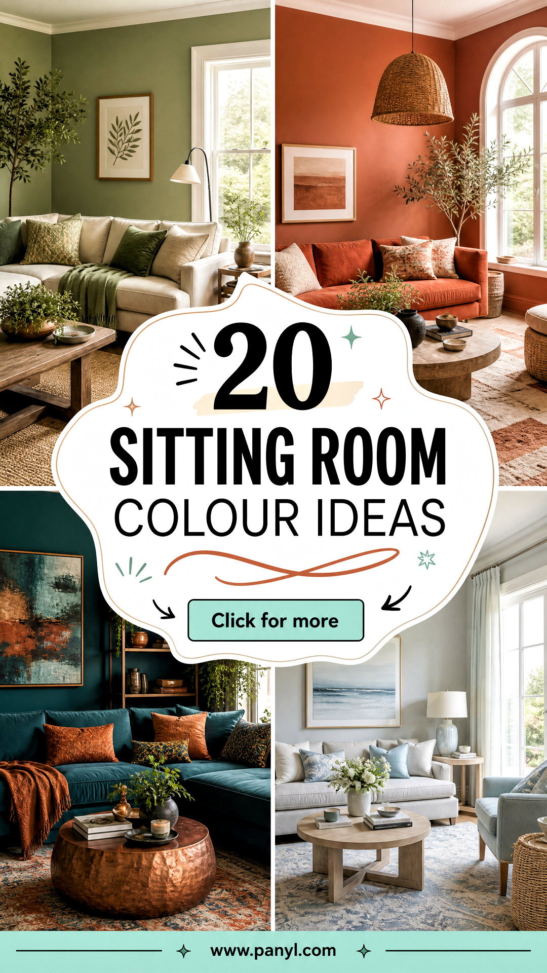 20 Sitting Room Colour Ideas for a Warm Welcoming Home - 20 Sitting Room Colour Ideas for a Warm, Welcoming Home