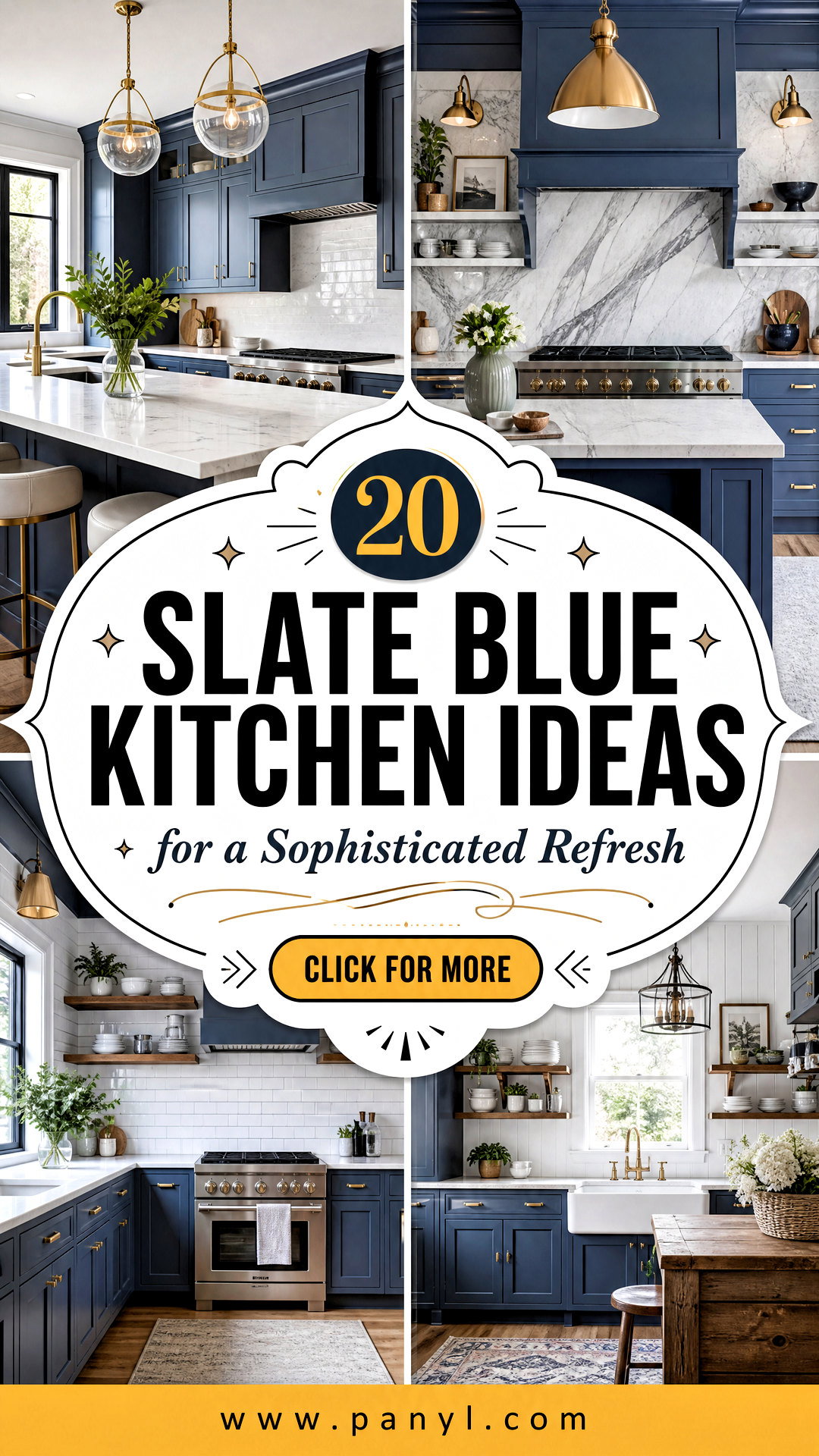 20 Slate Blue Kitchen Ideas for a Sophisticated Refresh - 20 Slate Blue Kitchen Ideas for a Sophisticated Refresh