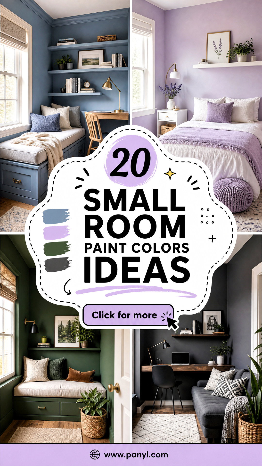20 Small Room Paint Colors That Make Any Space Feel Bigger - 20 Small Room Paint Colors That Make Any Space Feel Bigger