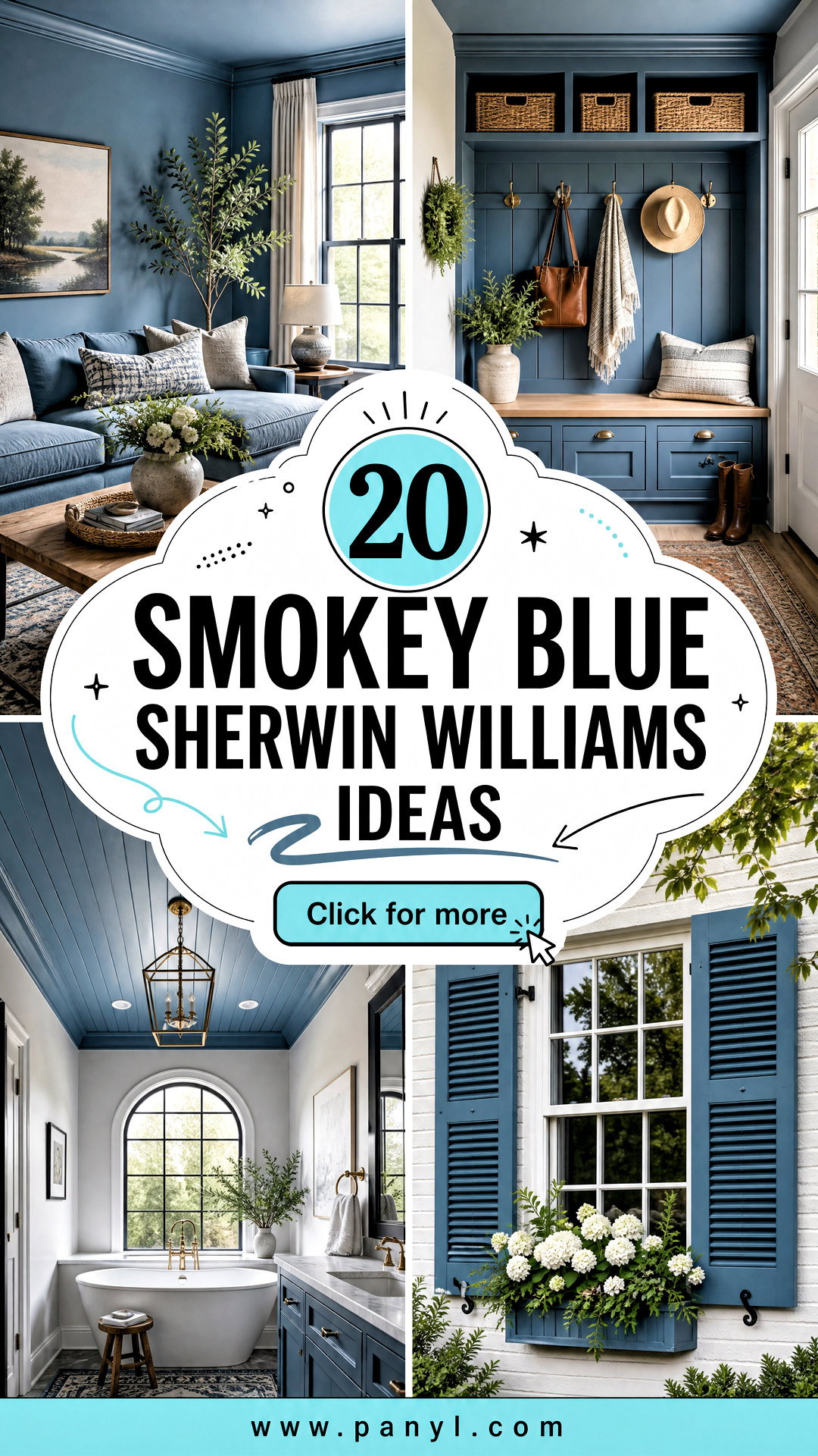 20 Smokey Blue Sherwin Williams Ideas for Serene Modern Rooms - 20 Smokey Blue Sherwin Williams Ideas for Serene Modern Rooms