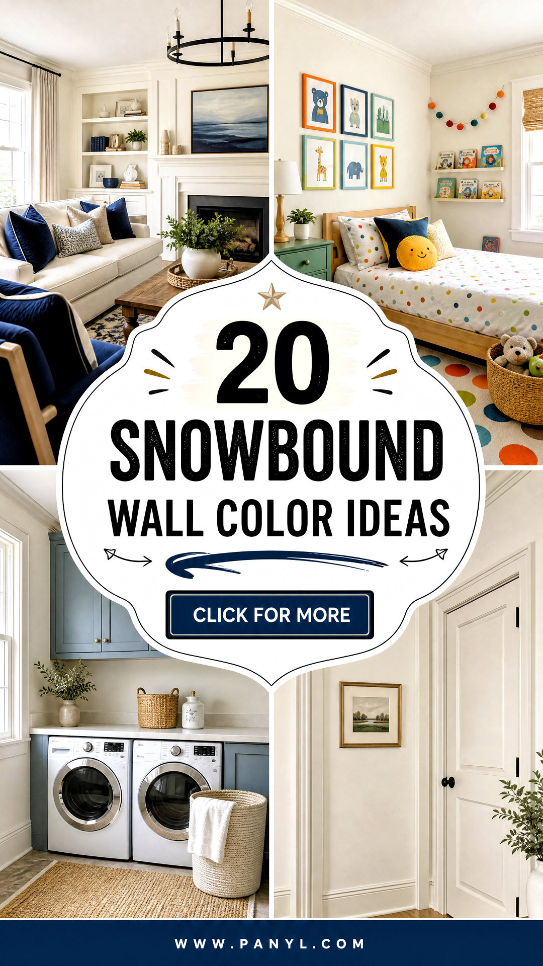 20 Snowbound Wall Color Ideas for Cozy Designer-Loved Rooms - 20 Snowbound Wall Color Ideas for Cozy Designer-Loved Rooms