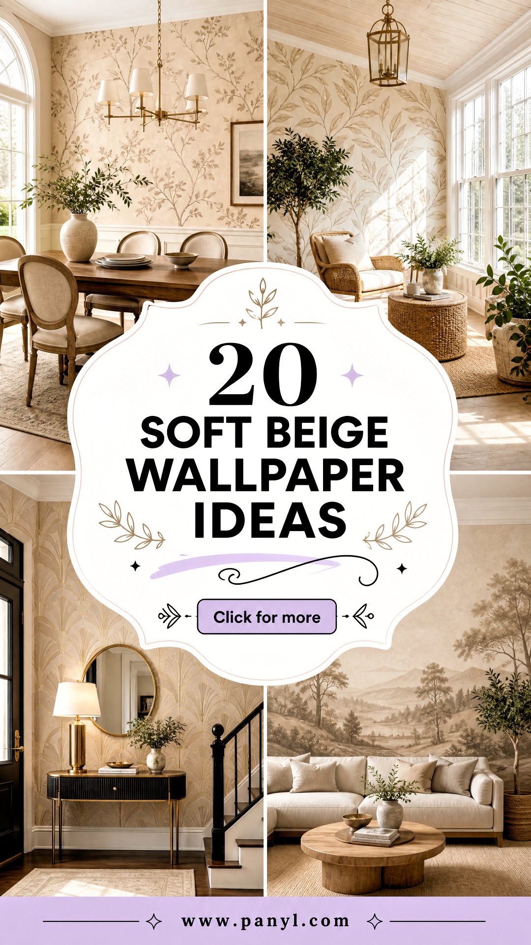20 Soft Beige Wallpaper Ideas for Serene Stylish Rooms - 20 Soft Beige Wallpaper Ideas for Serene, Stylish Rooms