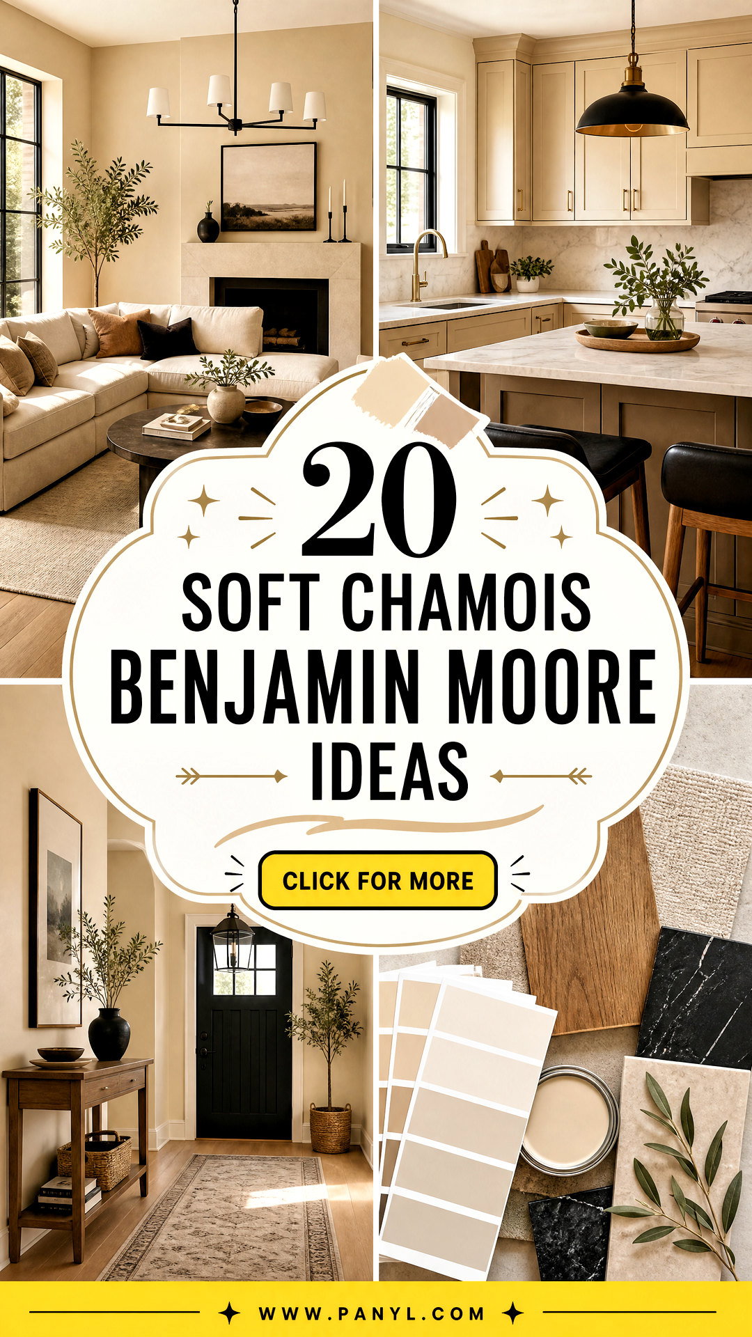 20 Soft Chamois Benjamin Moore Ideas for Warm Cozy Rooms - 20 Soft Chamois Benjamin Moore Ideas for Warm, Cozy Rooms