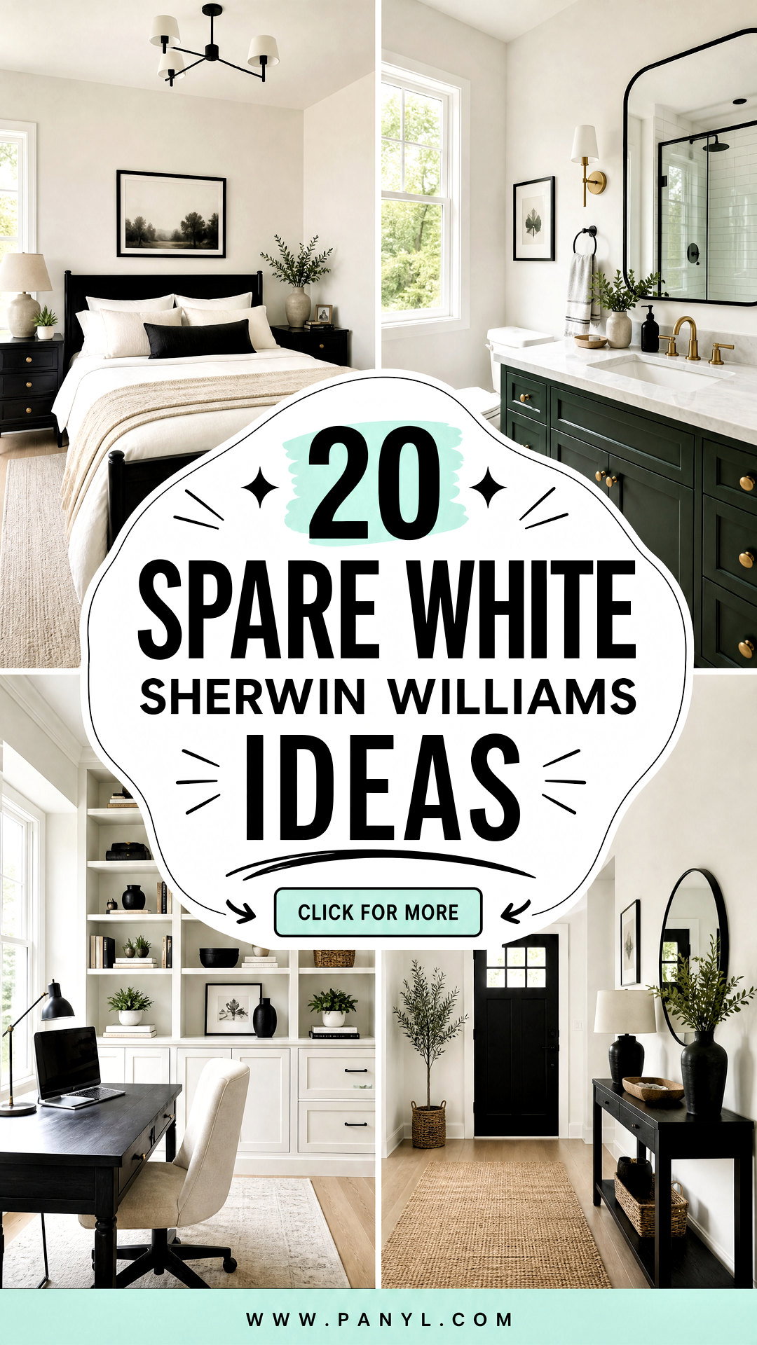 20 Spare White Sherwin Williams Ideas for Fresh Interiors - 20 Spare White Sherwin Williams Ideas for Fresh Interiors