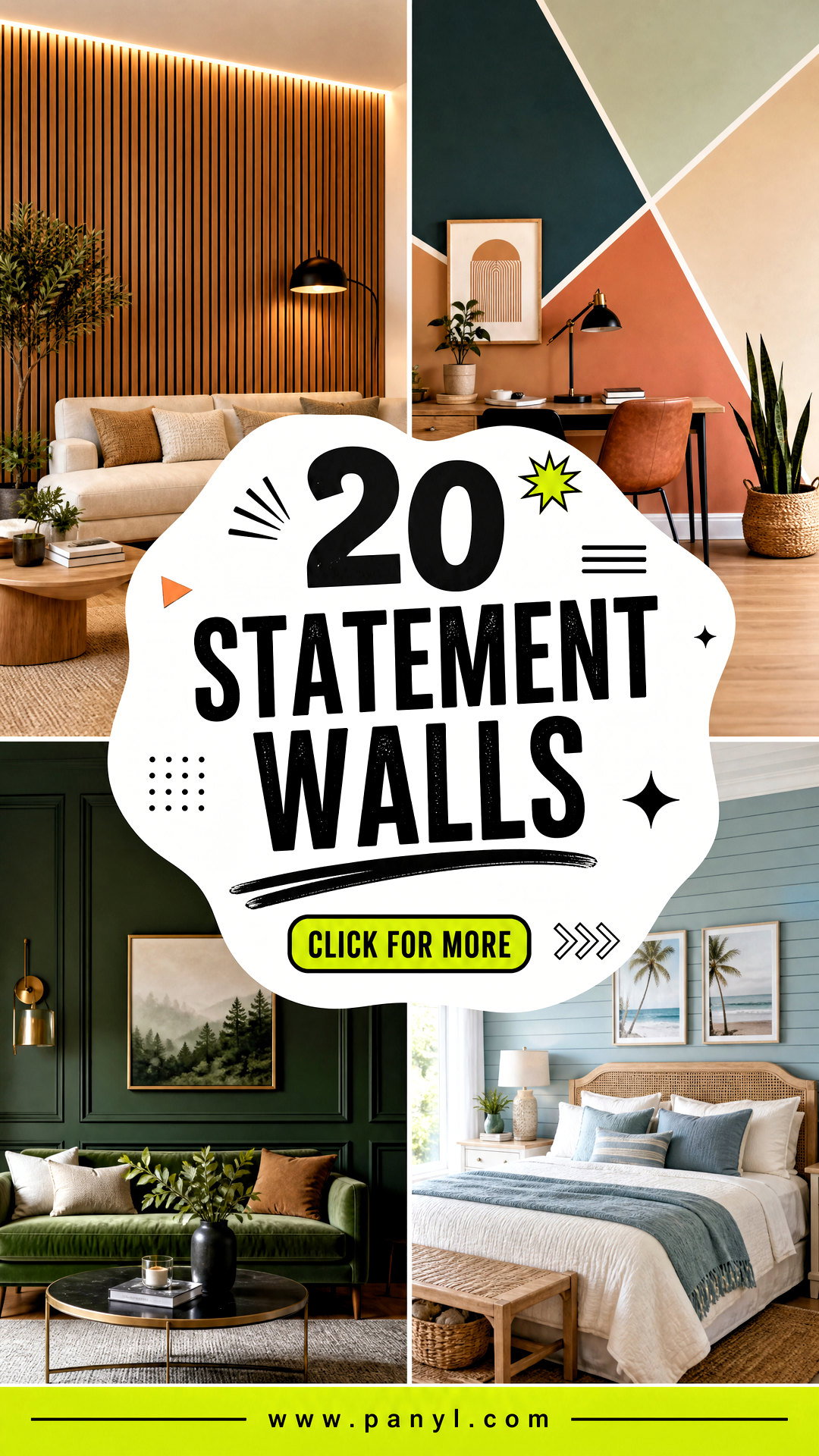 20 Statement Walls That Add Instant Character to Any Room - 20 Statement Walls That Add Instant Character to Any Room