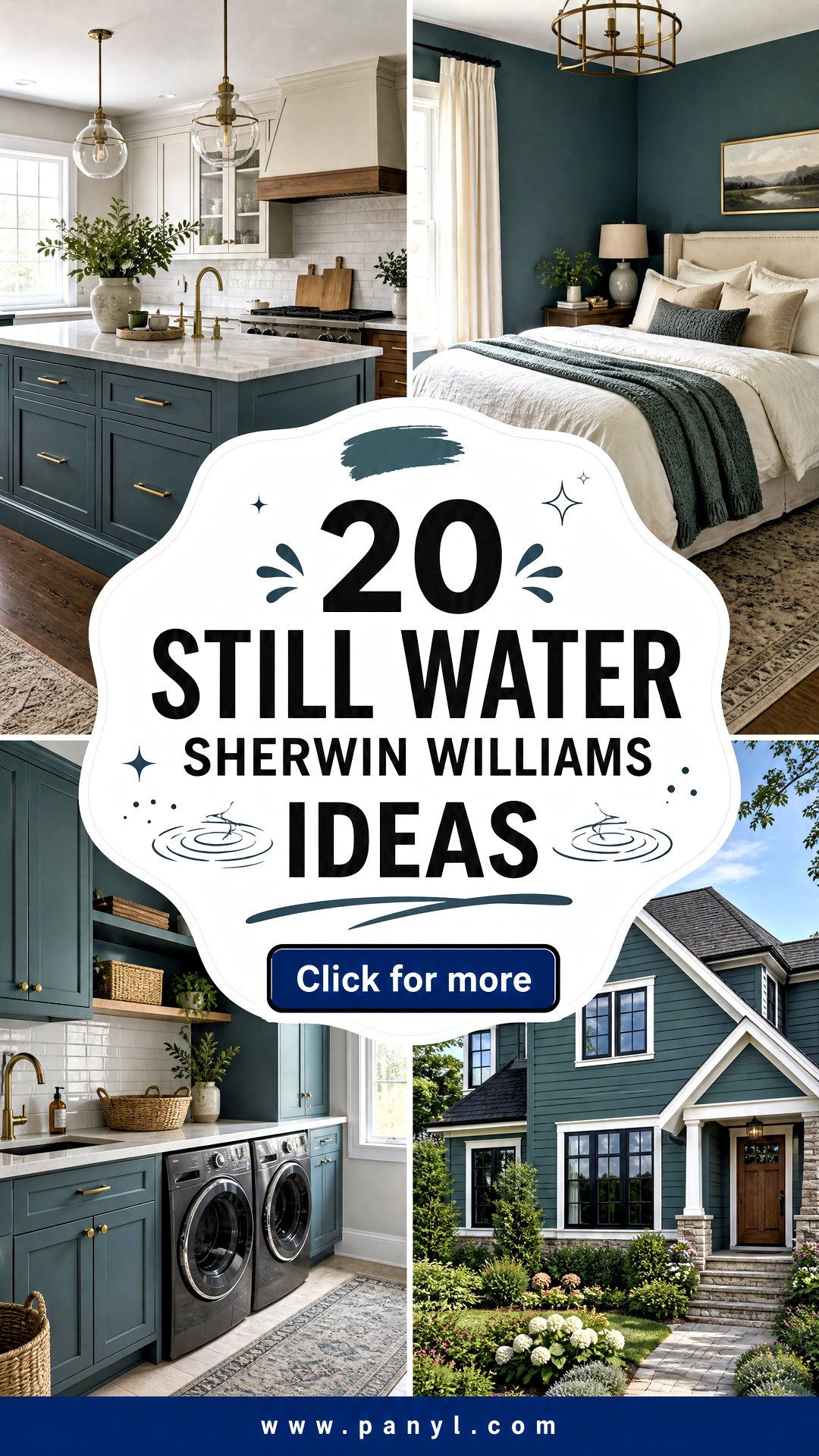 20 Still Water Sherwin Williams Ideas for Calming Rooms - 20 Still Water Sherwin Williams Ideas for Calming Rooms