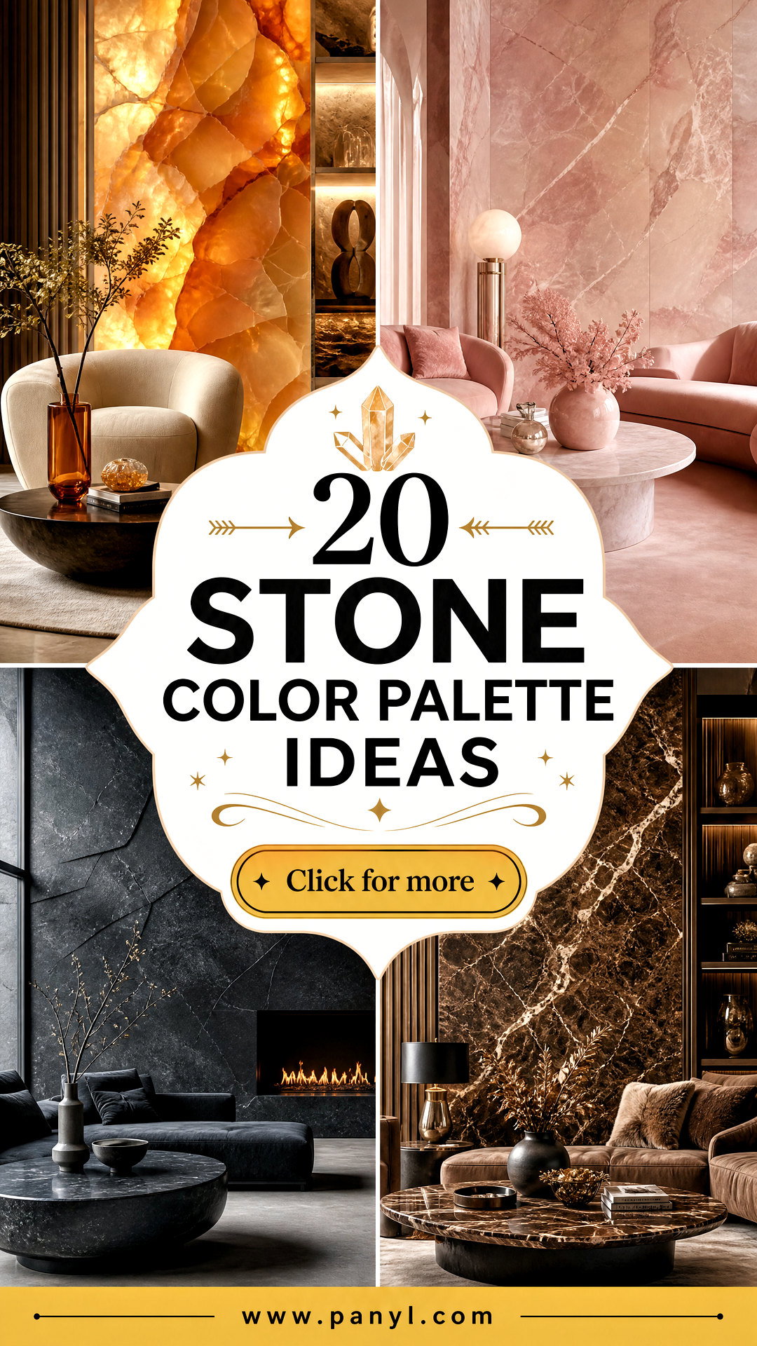 20 Stone Color Palette Ideas for Timeless Serene Rooms - 20 Stone Color Palette Ideas for Timeless, Serene Rooms