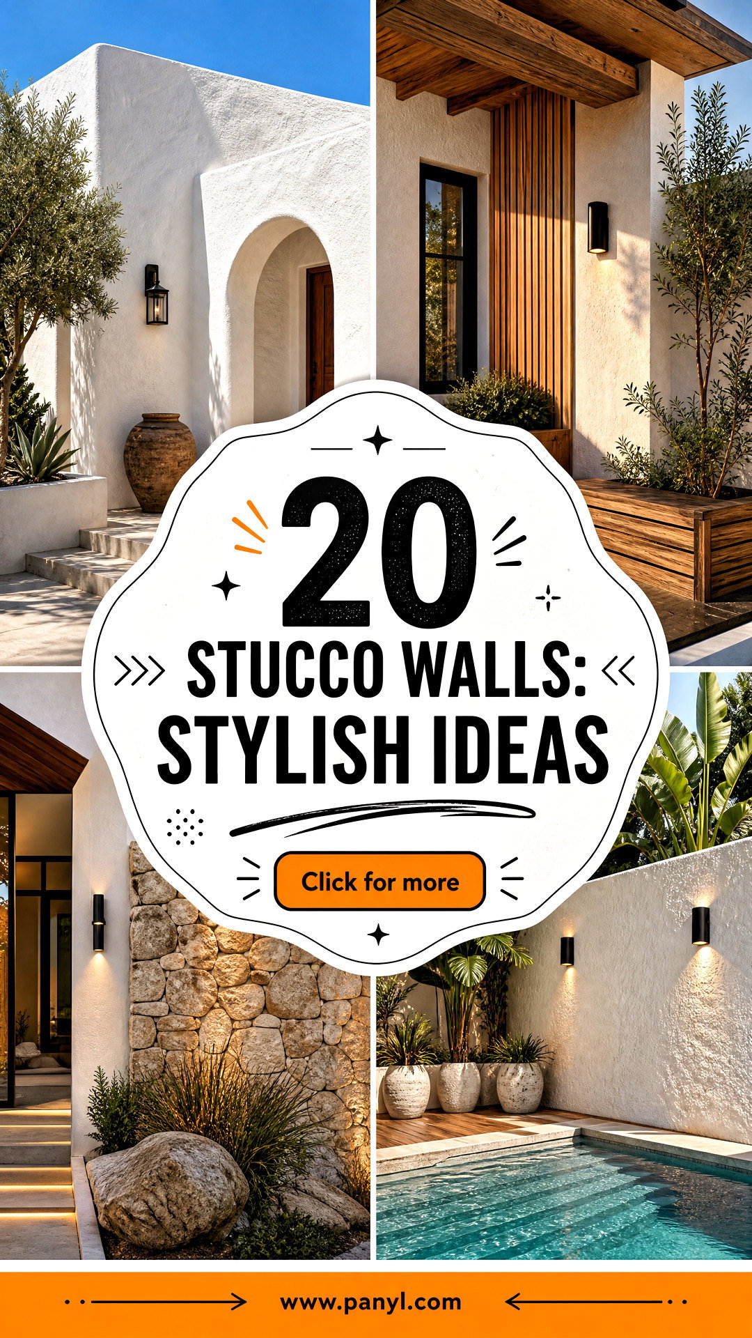 20 Stucco Walls Stylish Ideas for Modern Textured Spaces - 20 Stucco Walls: Stylish Ideas for Modern, Textured Spaces