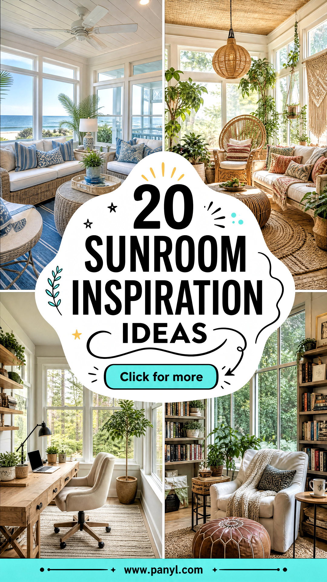 20 Sunroom Inspiration Ideas for a Dreamy Bright Retreat - 20 Sunroom Inspiration Ideas for a Dreamy, Bright Retreat