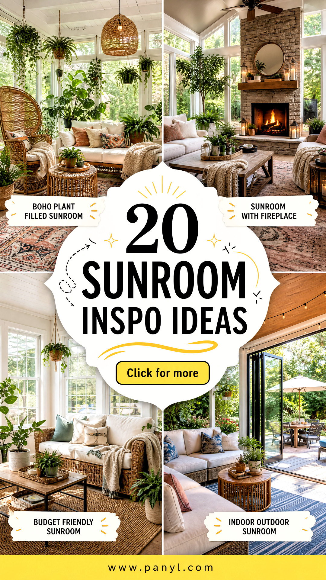 20 Sunroom Inspo Ideas for a Cozy Light-Filled Retreat - 20 Sunroom Inspo Ideas for a Cozy, Light-Filled Retreat
