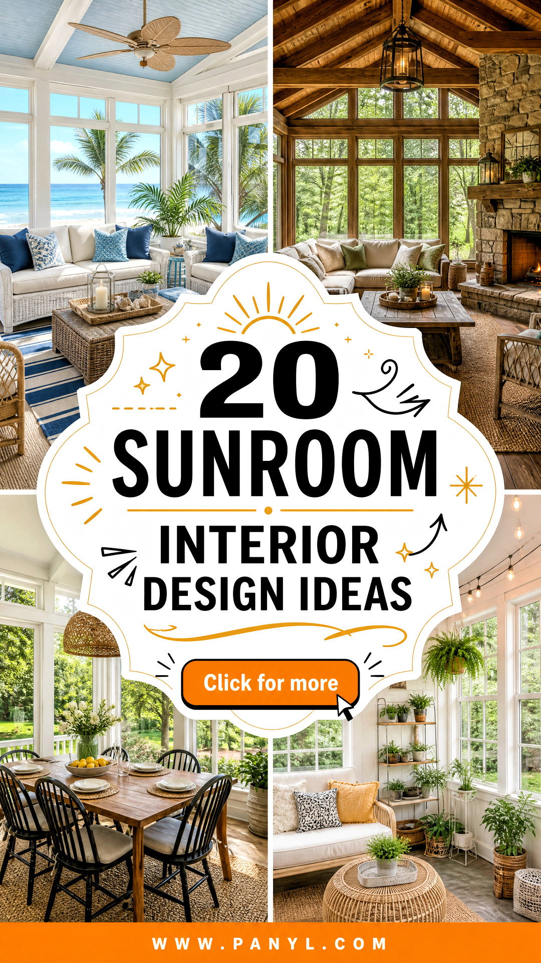 20 Sunroom Interior Design Ideas for a Light-Filled Retreat - 20 Sunroom Interior Design Ideas for a Light-Filled Retreat