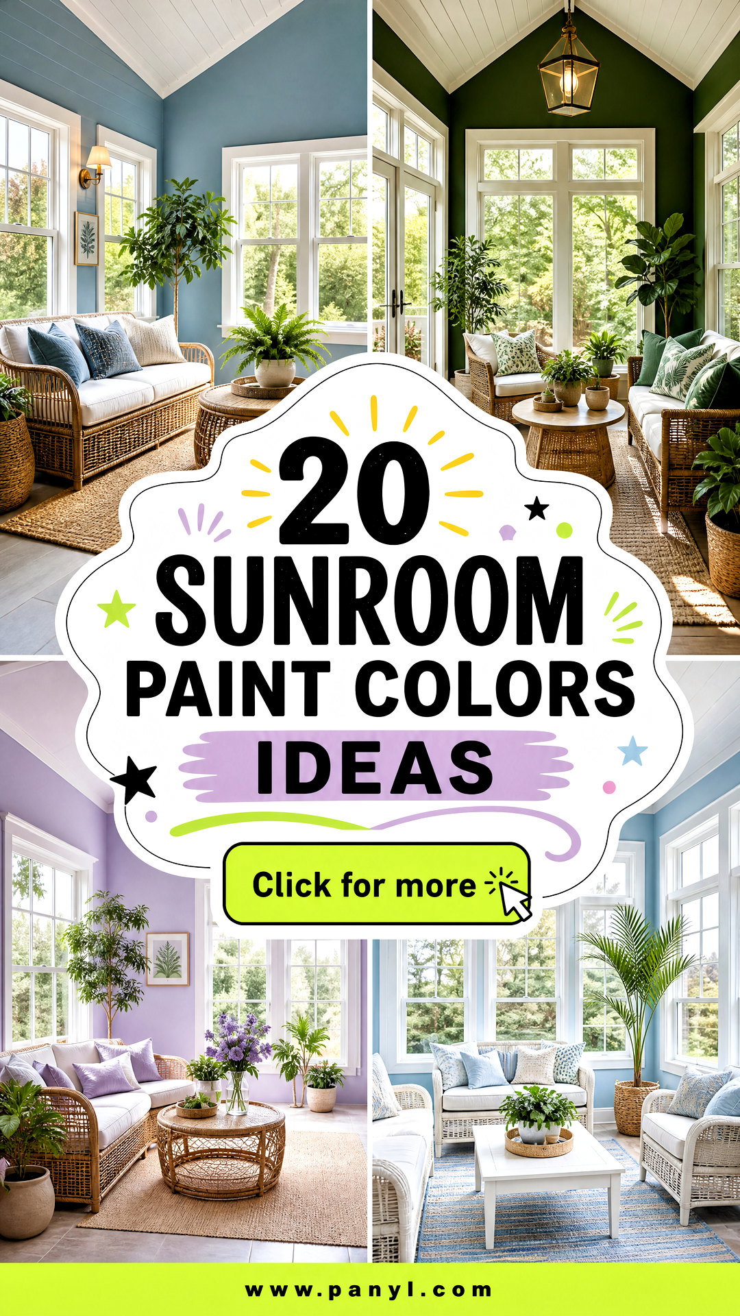 20 Sunroom Paint Colors Ideas for a Bright Relaxing Retreat - 20 Sunroom Paint Colors Ideas for a Bright, Relaxing Retreat