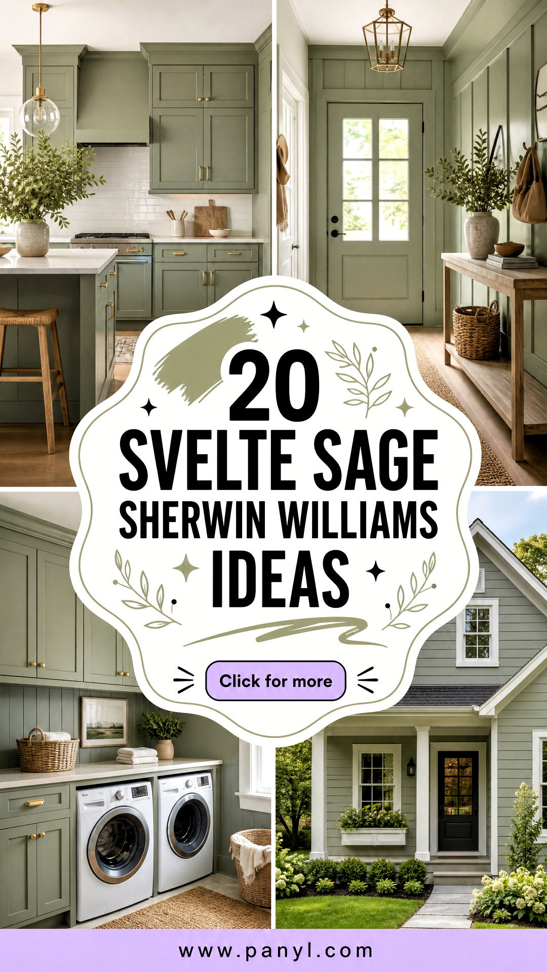 20 Svelte Sage Sherwin Williams Ideas for Calm Chic Rooms - 20 Svelte Sage Sherwin Williams Ideas for Calm, Chic Rooms
