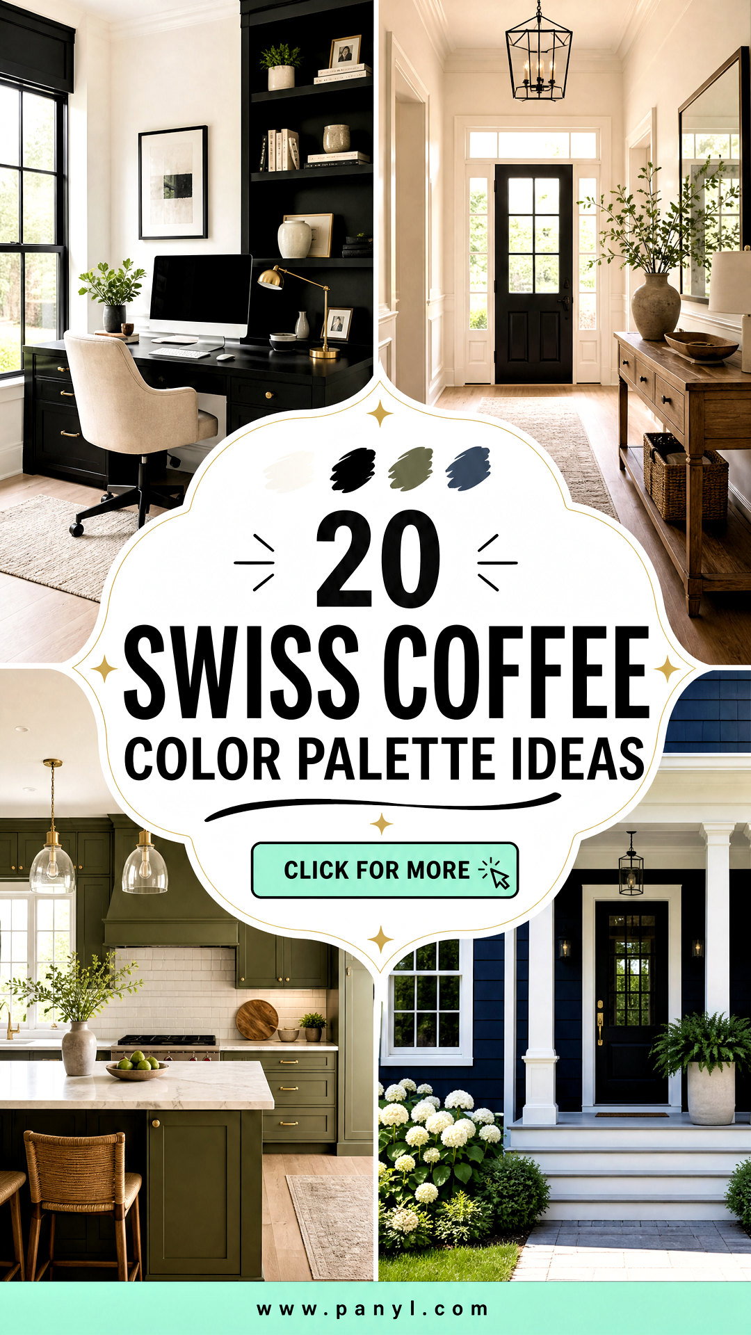 20 Swiss Coffee Color Palette Ideas for Warm Airy Rooms - 20 Swiss Coffee Color Palette Ideas for Warm, Airy Rooms