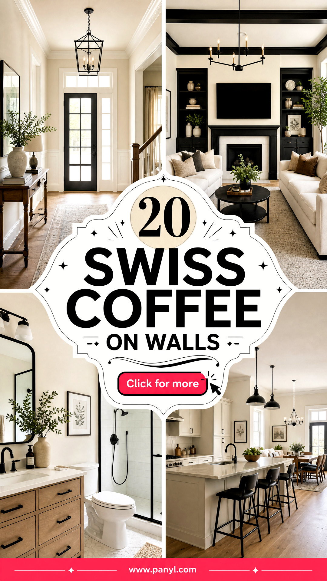 20 Swiss Coffee On Walls for a Warm Timeless Interior - 20 Swiss Coffee On Walls for a Warm, Timeless Interior