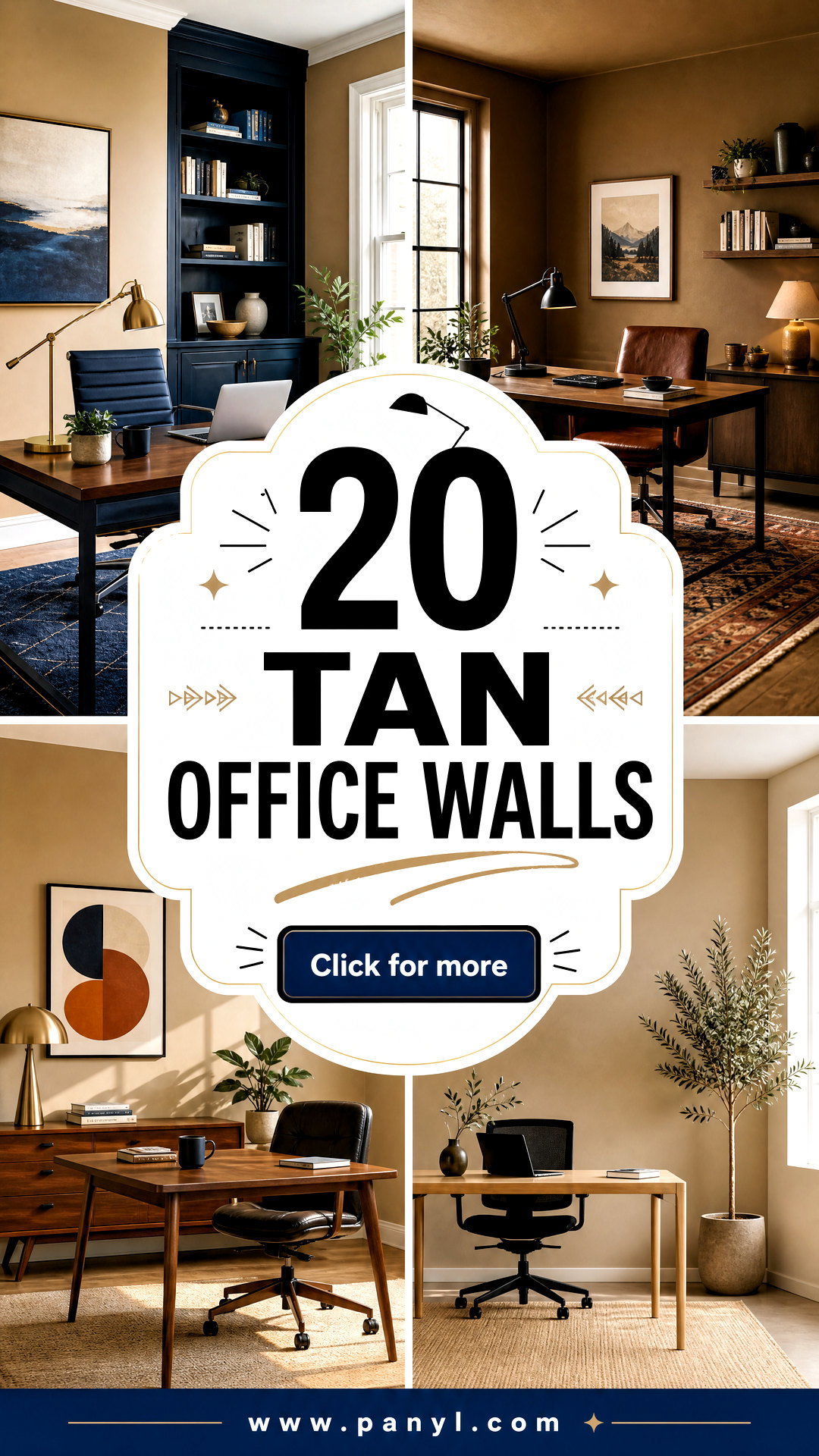 20 Tan Office Walls for Calm Productive Modern Workspaces - 20 Tan Office Walls for Calm, Productive Modern Workspaces