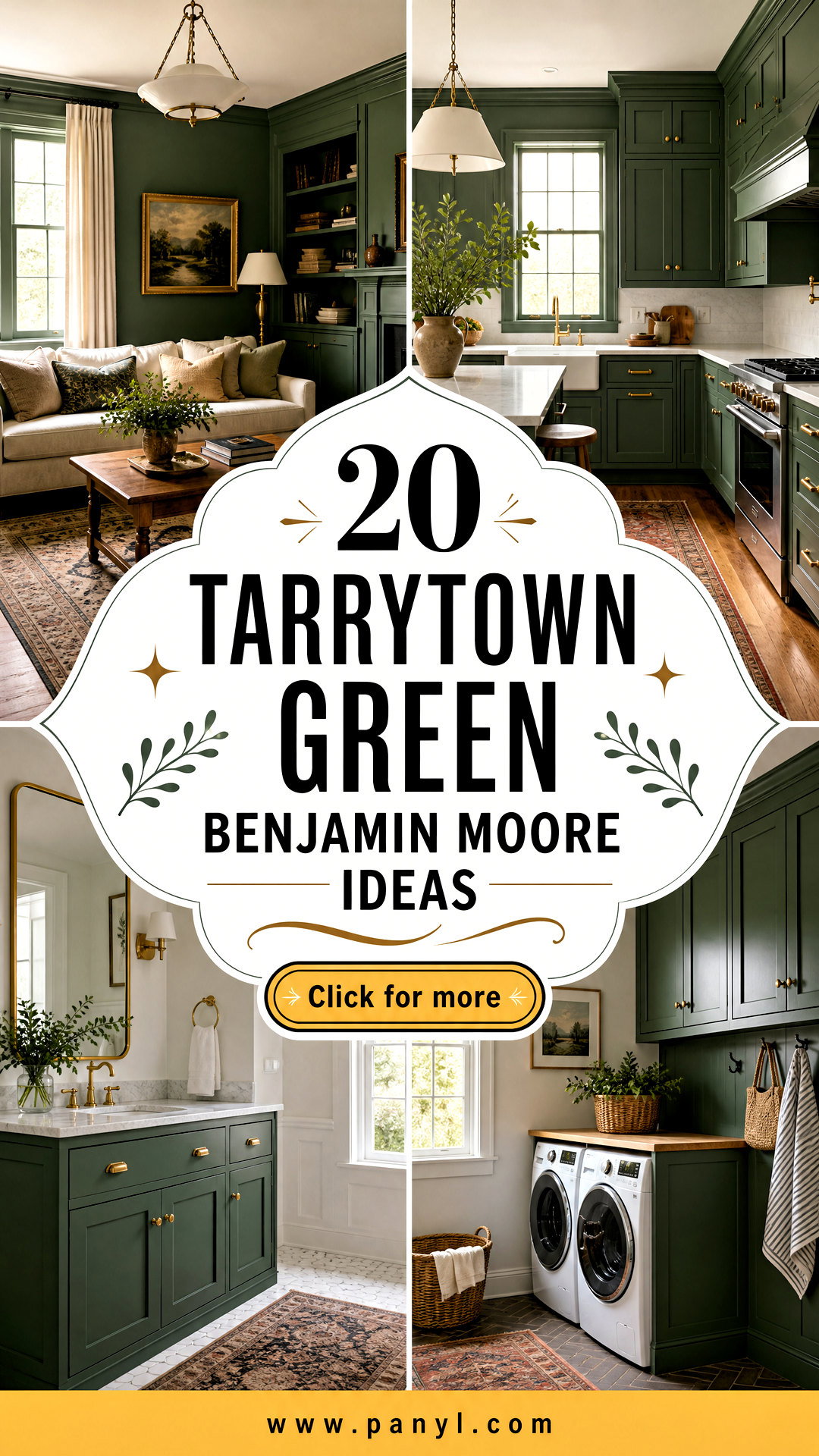 20 Tarrytown Green Benjamin Moore Ideas for Bold Classic Rooms - 20 Tarrytown Green Benjamin Moore Ideas for Bold, Classic Rooms