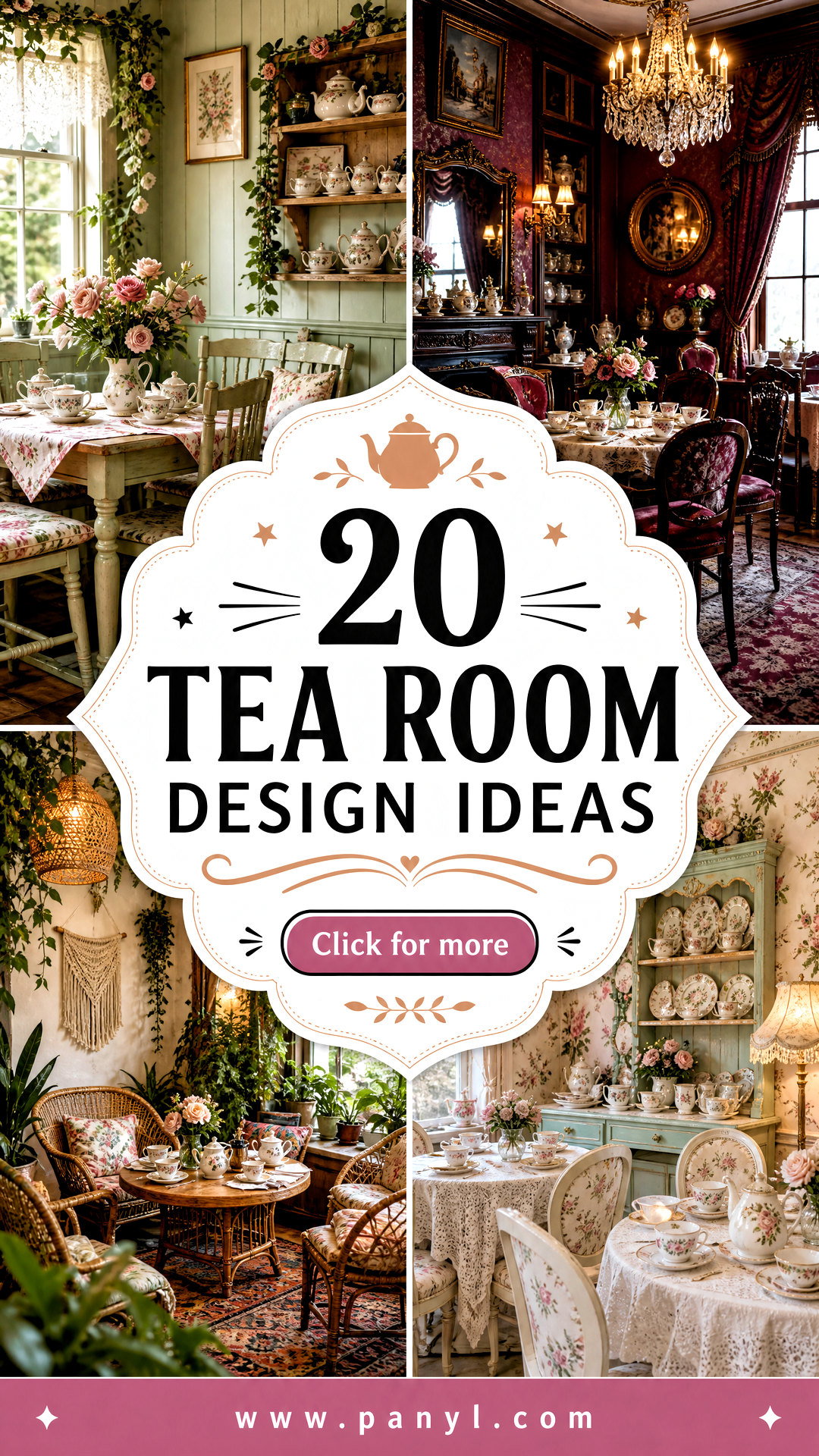 20 Tea Room Design Ideas for a Charming Relaxing Escape - 20 Tea Room Design Ideas for a Charming, Relaxing Escape