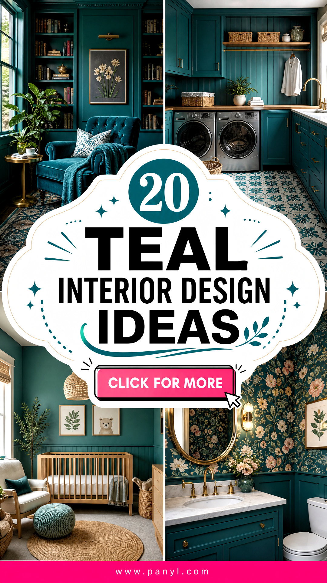 20 Teal Interior Design Ideas for Bold Beautiful Homes - 20 Teal Interior Design Ideas for Bold, Beautiful Homes