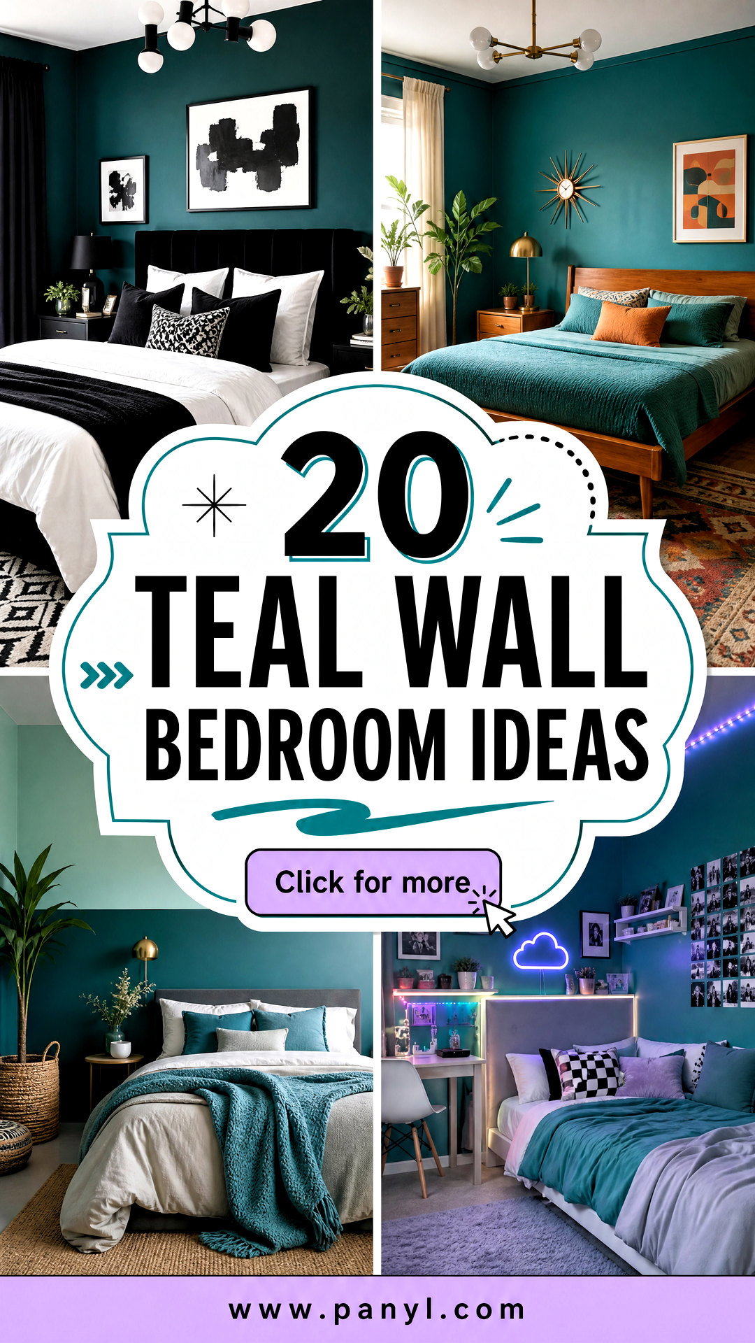 20 Teal Wall Bedroom Ideas for a Calm Stylish Home Retreat - 20 Teal Wall Bedroom Ideas for a Calm, Stylish Home Retreat
