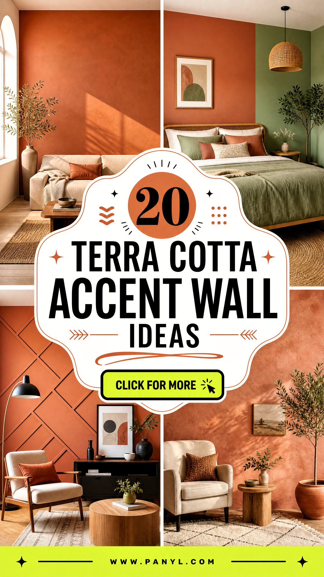 20 Terra Cotta Accent Wall Ideas for Warm Stylish Rooms - 20 Terra Cotta Accent Wall Ideas for Warm, Stylish Rooms