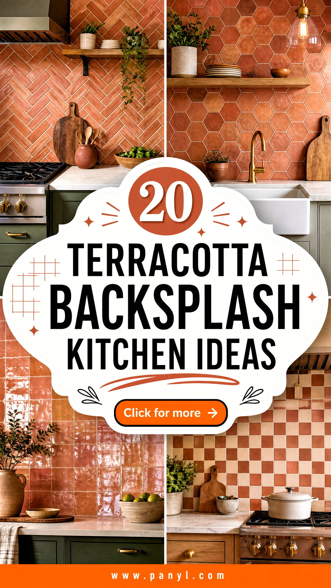 20 Terracotta Backsplash Kitchen Ideas for a Warm Update - 20 Terracotta Backsplash Kitchen Ideas for a Warm Update