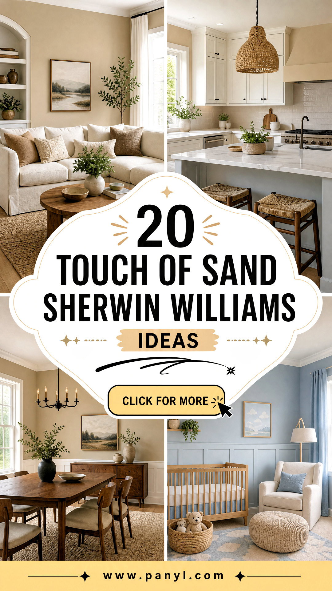 20 Touch of Sand Sherwin Williams Ideas for Warm Calm Rooms - 20 Touch of Sand Sherwin Williams Ideas for Warm, Calm Rooms