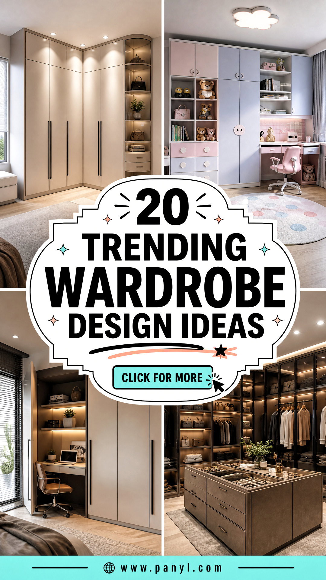 20 Trending Wardrobe Design Ideas for Sleek Modern Storage - 20 Trending Wardrobe Design Ideas for Sleek, Modern Storage