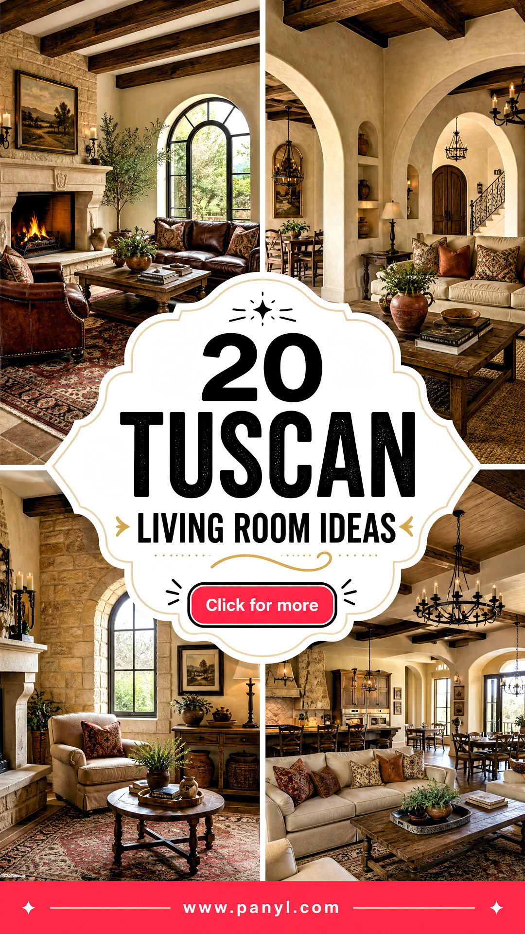 20 Tuscan Living Room Ideas for Warm Old-World Elegance - 20 Tuscan Living Room Ideas for Warm, Old-World Elegance