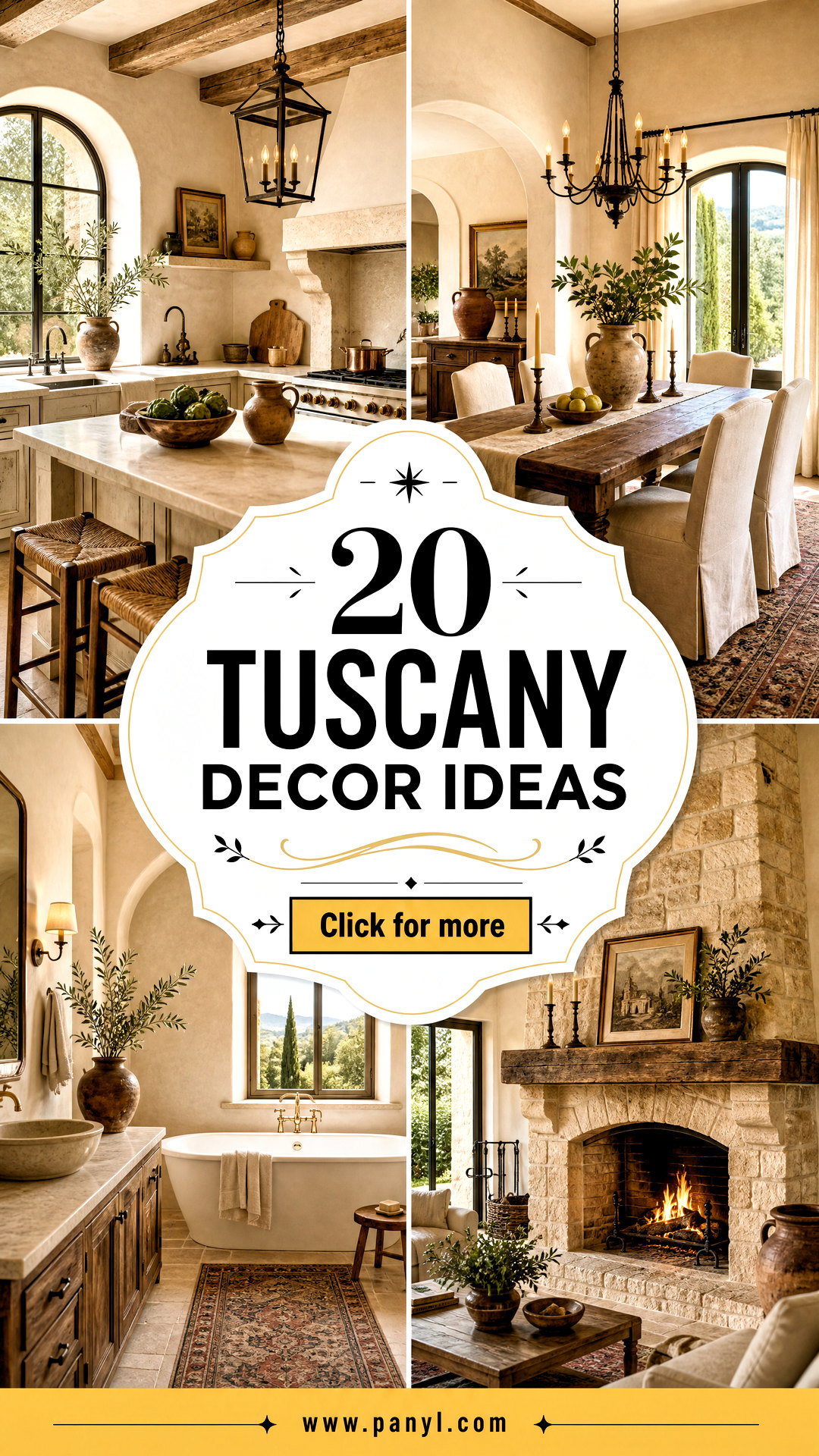 20 Tuscany Decor Ideas for a Warm Timeless Home Refresh - 20 Tuscany Decor Ideas for a Warm, Timeless Home Refresh