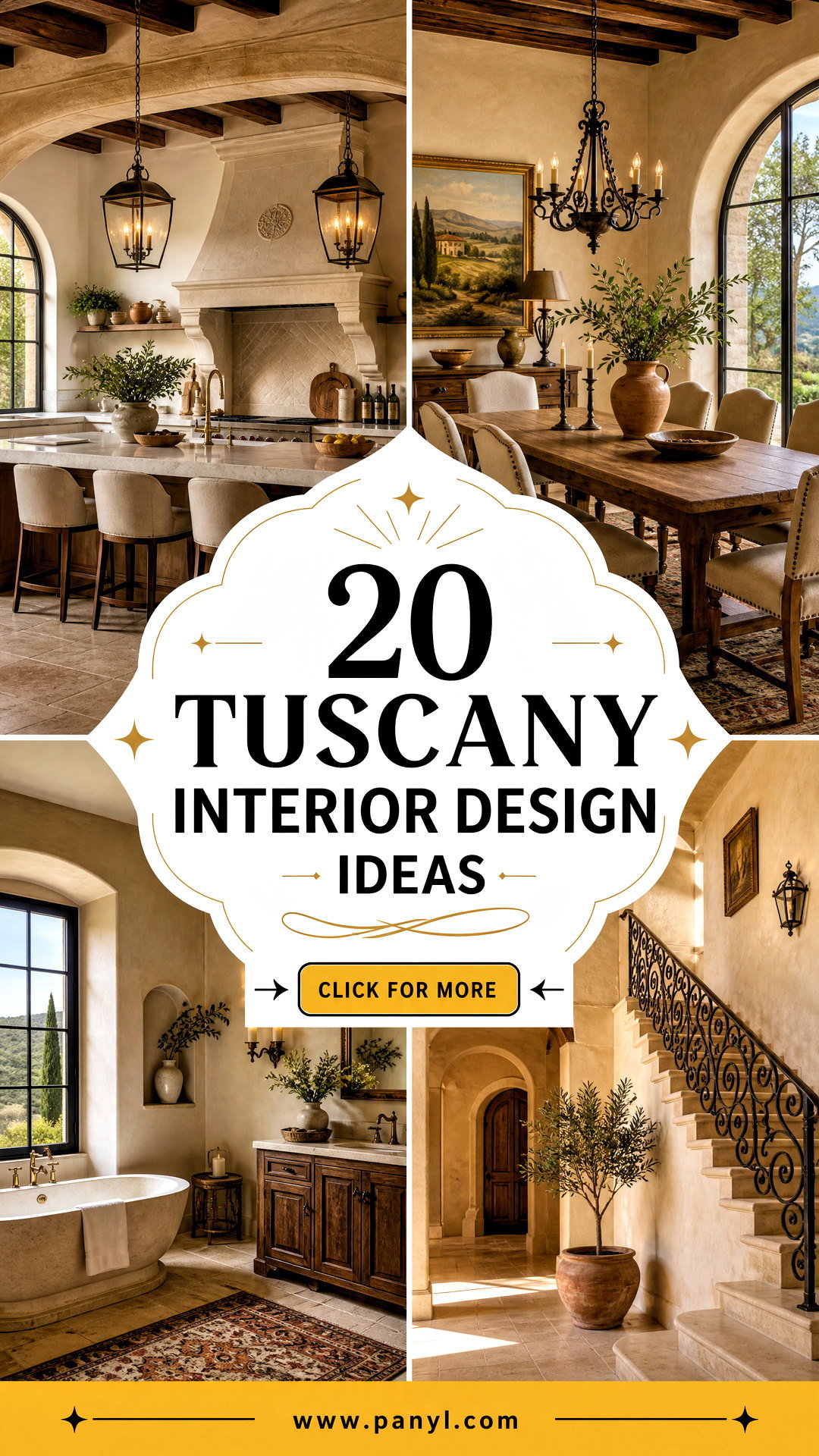 20 Tuscany Interior Design Ideas for Warm Timeless Homes - 20 Tuscany Interior Design Ideas for Warm, Timeless Homes