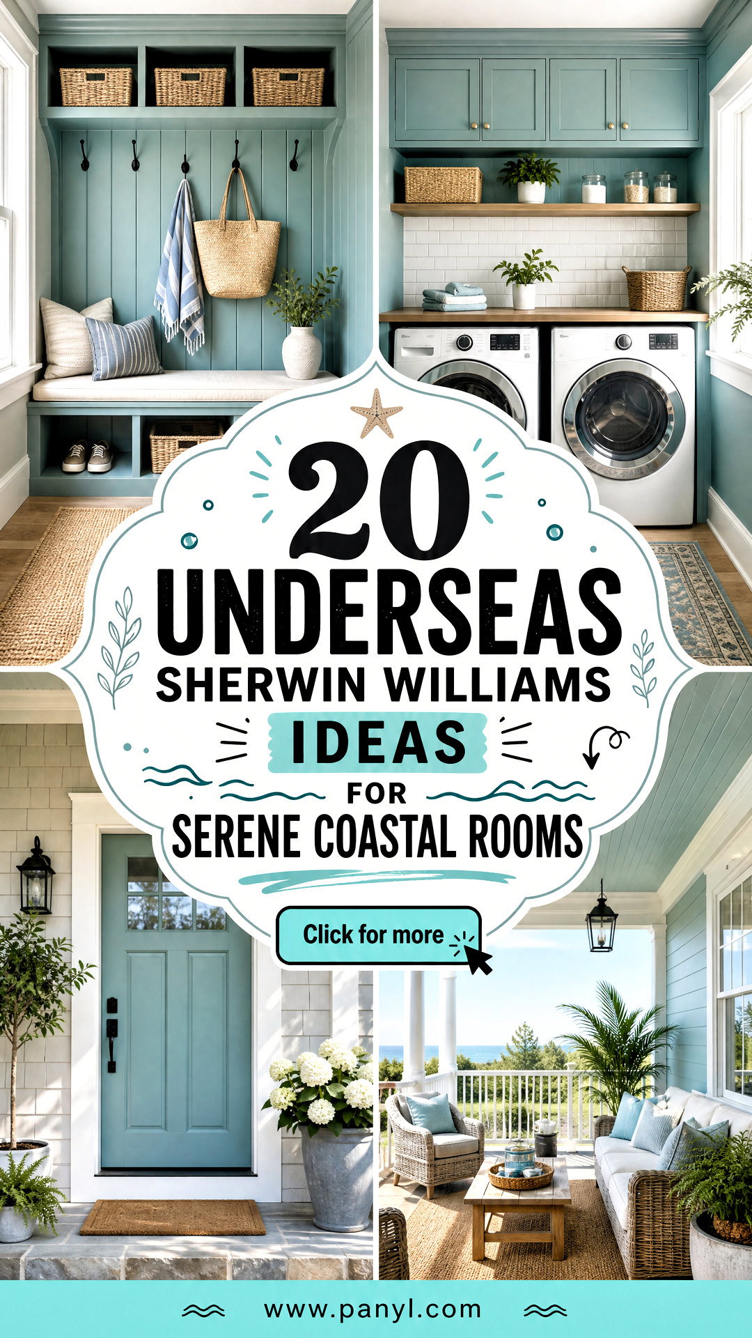 20 Underseas Sherwin Williams Ideas for Serene Coastal Rooms - 20 Underseas Sherwin Williams Ideas for Serene Coastal Rooms