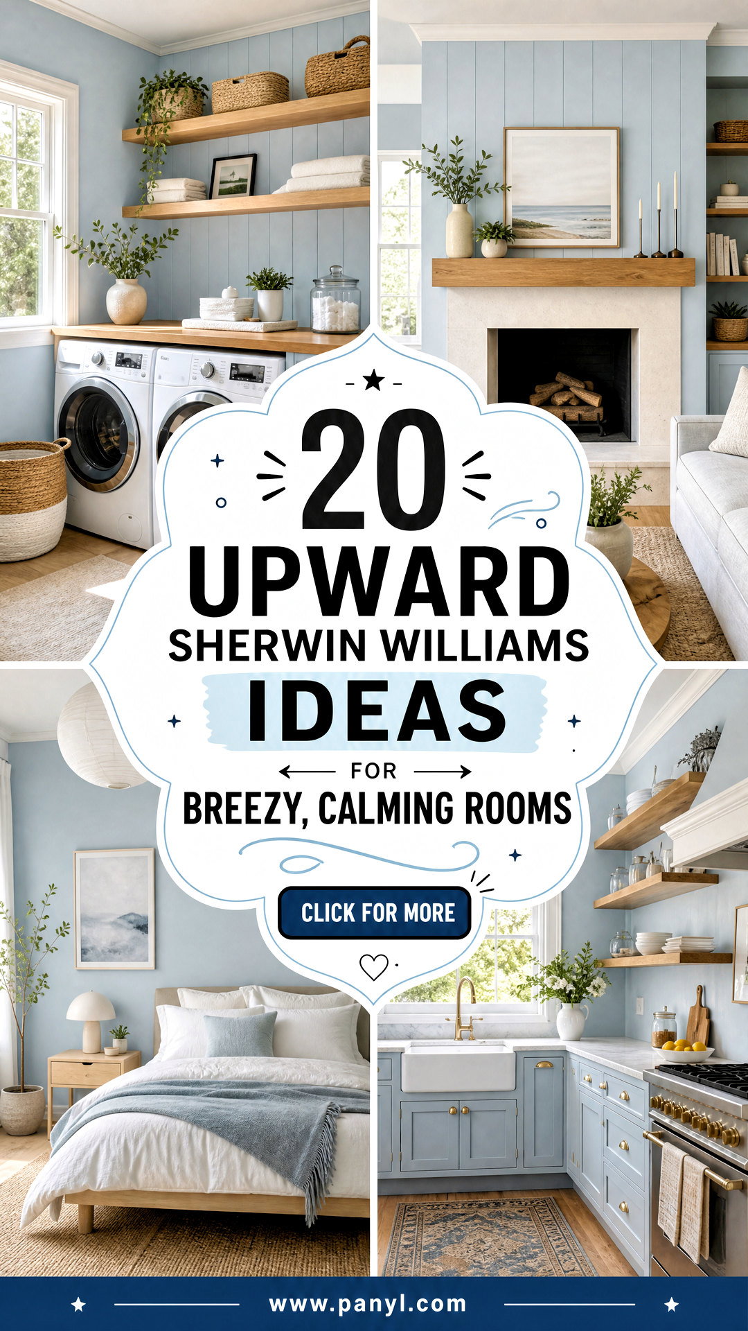 20 Upward Sherwin Williams Ideas for Breezy Calming Rooms - 20 Upward Sherwin Williams Ideas for Breezy, Calming Rooms