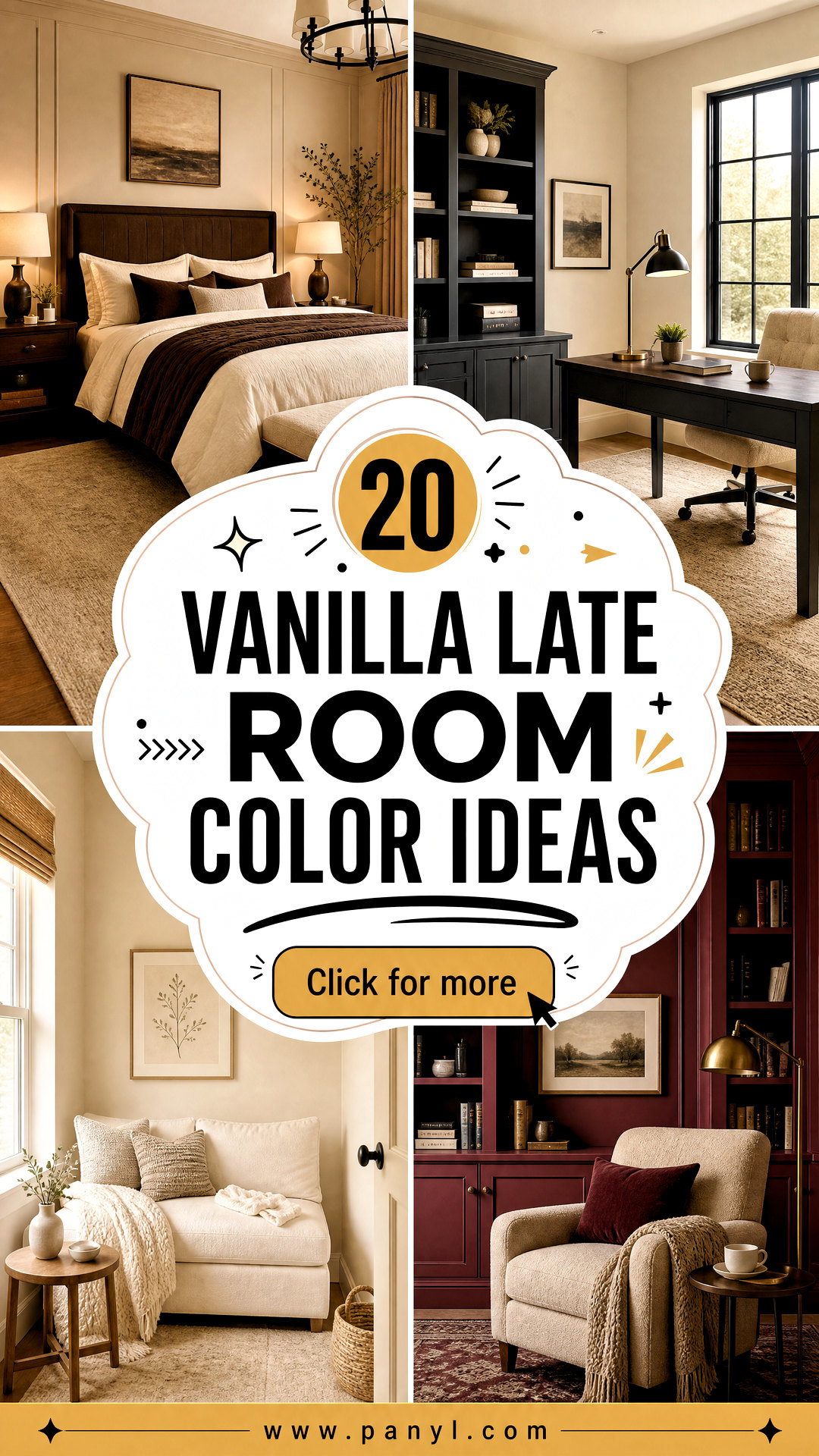 20 Vanilla Late Room Color Ideas for a Warm Serene Home - 20 Vanilla Late Room Color Ideas for a Warm, Serene Home