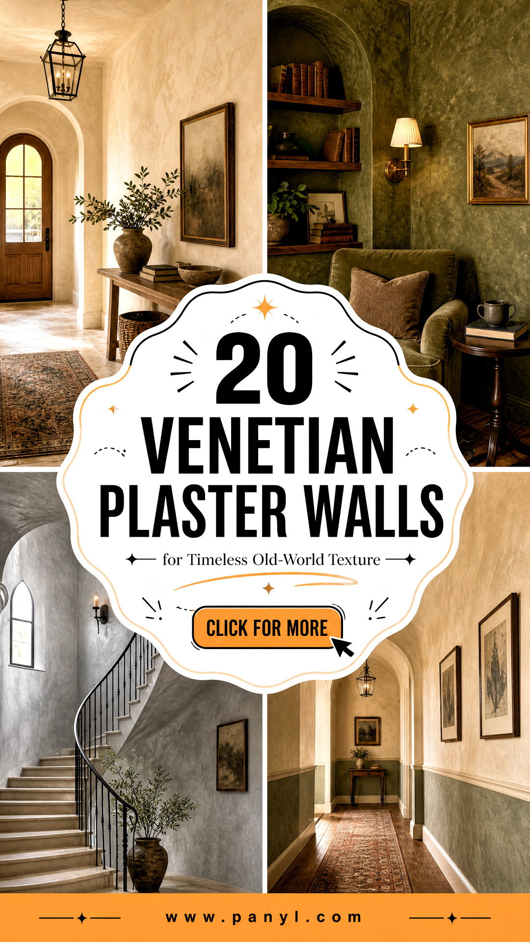 20 Venetian Plaster Walls for Timeless Old-World Texture - 20 Venetian Plaster Walls for Timeless Old-World Texture