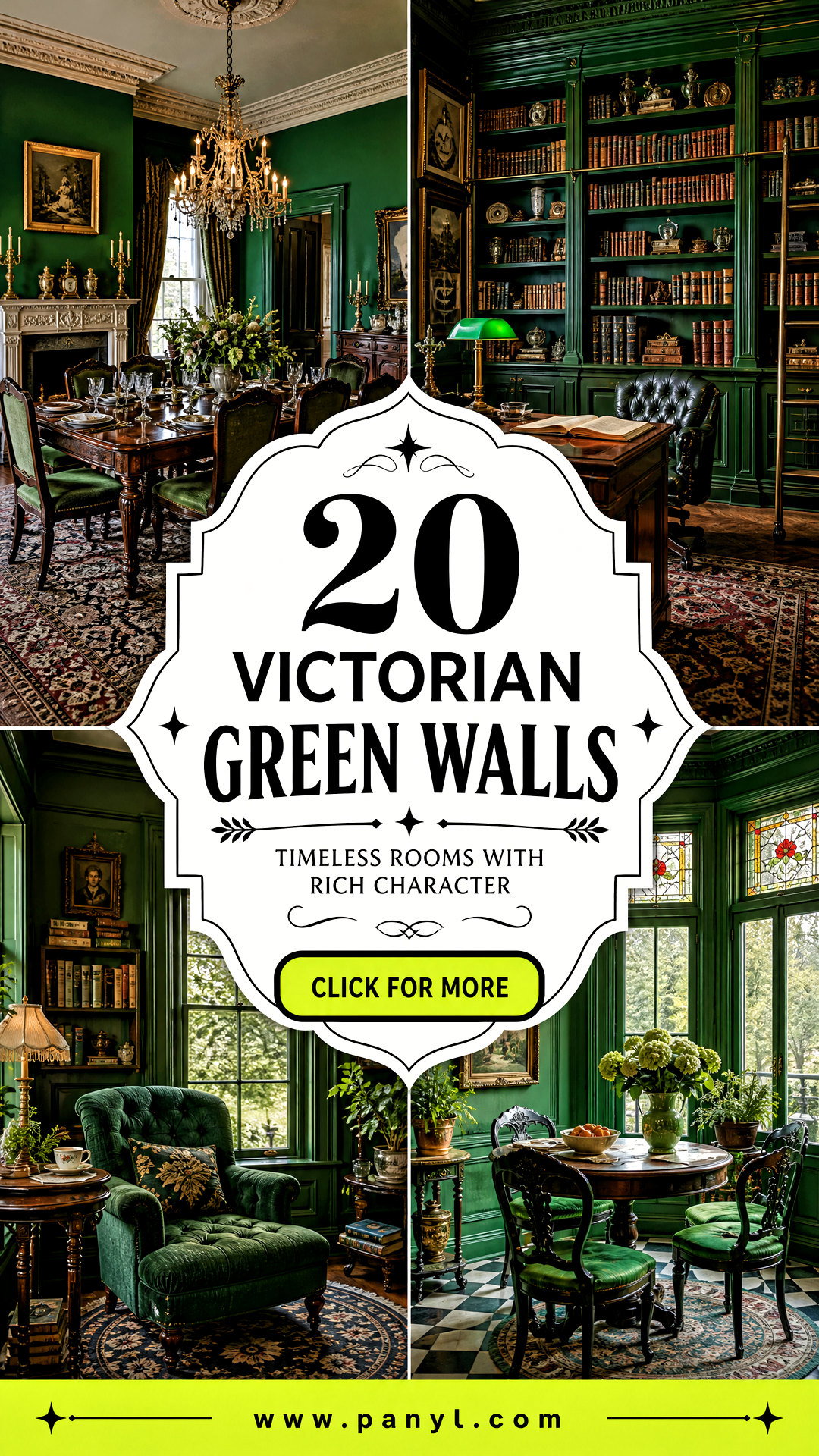 20 Victorian Green Walls Timeless Rooms With Rich Character - 20 Victorian Green Walls: Timeless Rooms With Rich Character