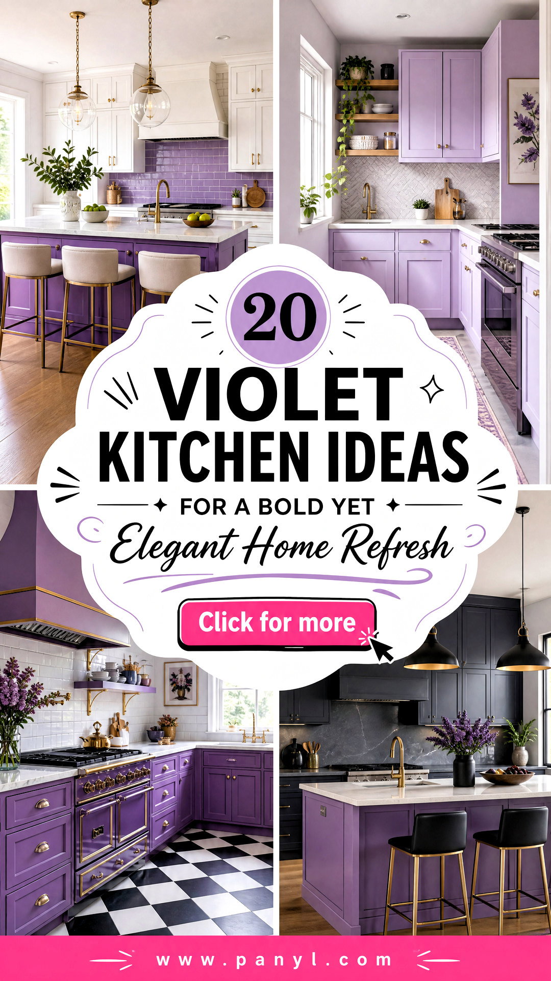 20 Violet Kitchen Ideas for a Bold Yet Elegant Home Refresh - 20 Violet Kitchen Ideas for a Bold Yet Elegant Home Refresh