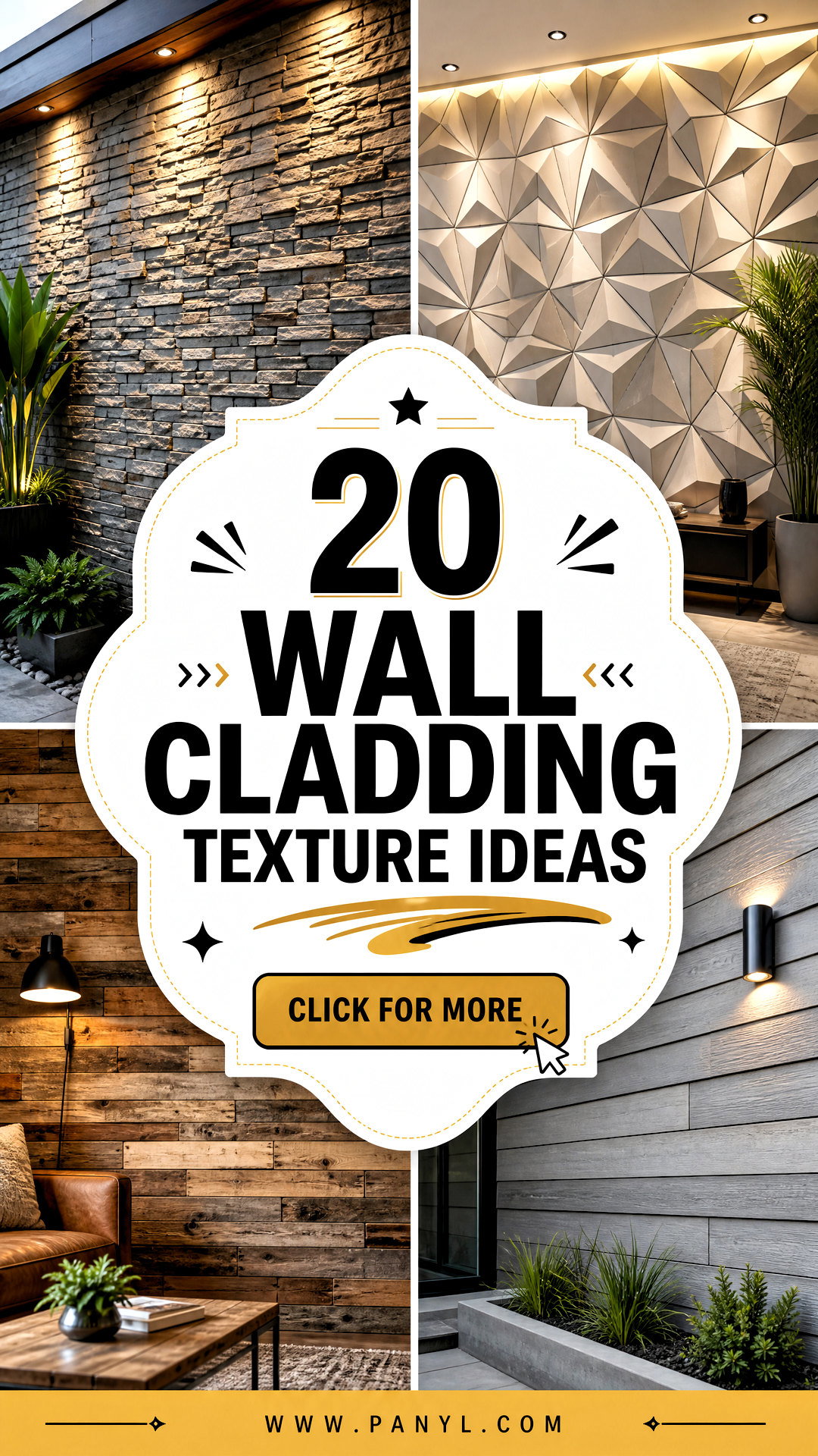 20 Wall Cladding Texture Ideas for a Striking Modern Home - 20 Wall Cladding Texture Ideas for a Striking Modern Home
