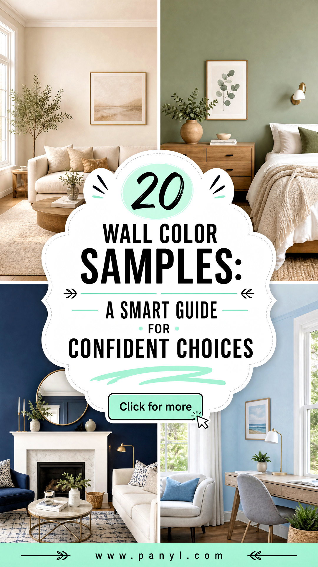 20 Wall Color Samples A Smart Guide for Confident Choices - 20 Wall Color Samples: A Smart Guide for Confident Choices